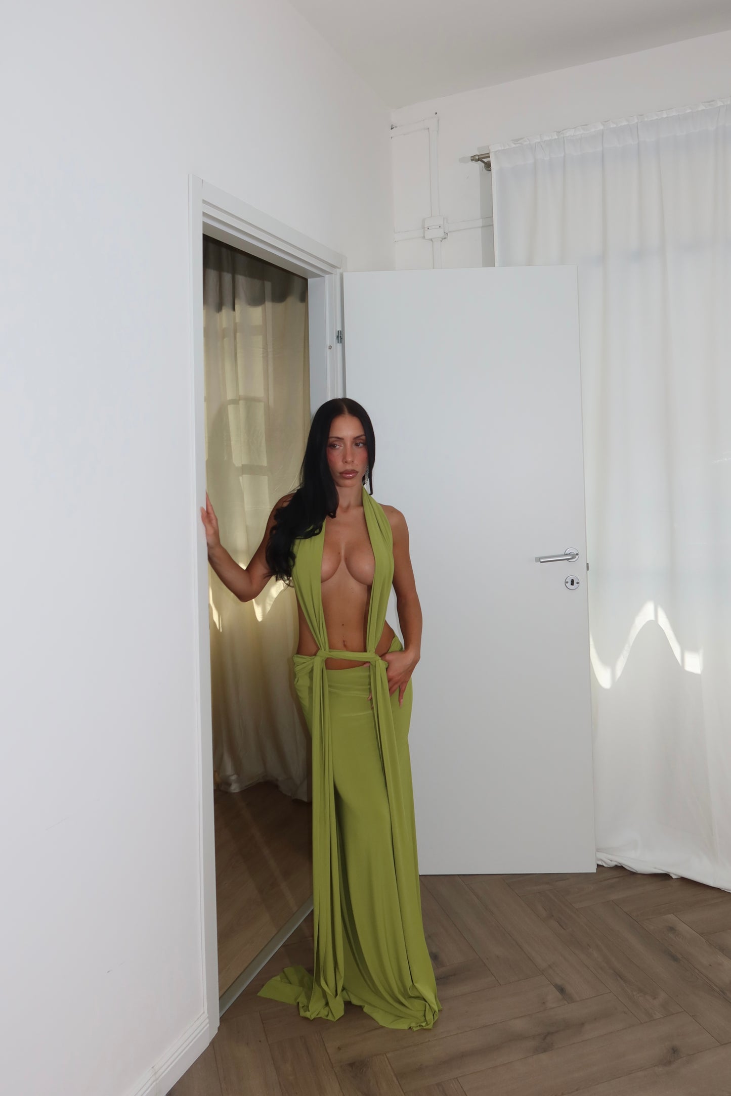 LongDress LOVE verde