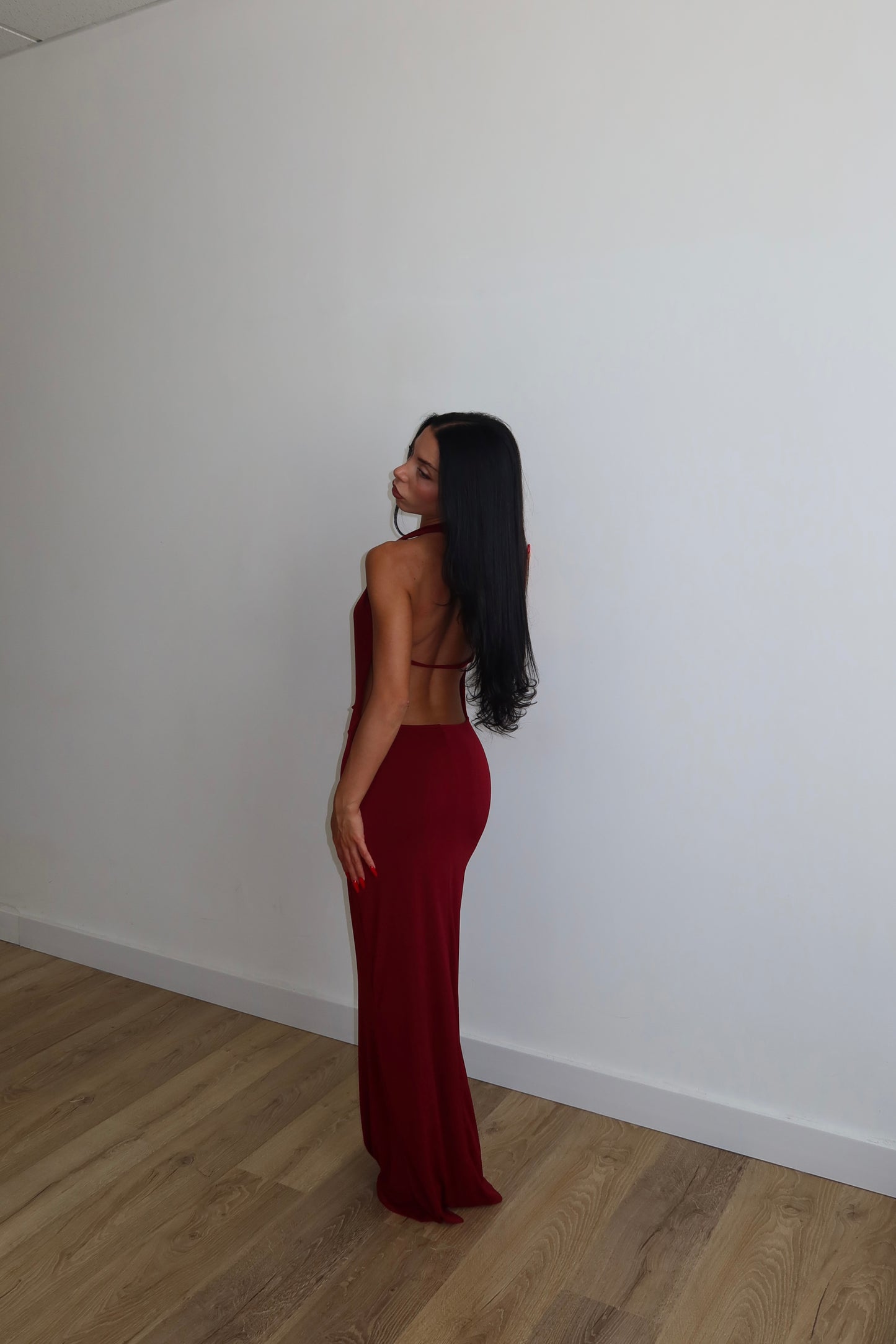 LongDress DUBAI bordeaux