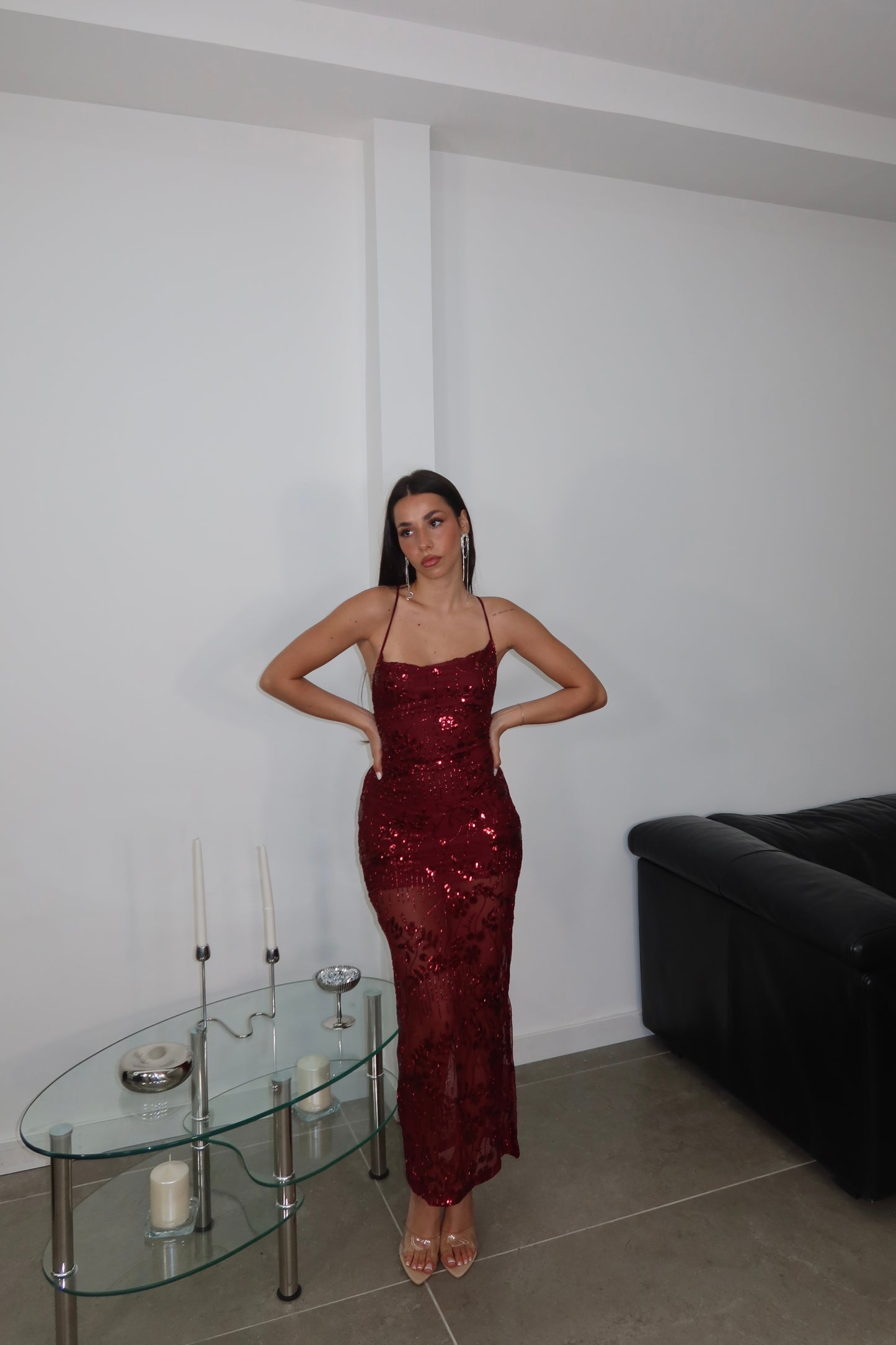 LongDress HONEY bordeaux