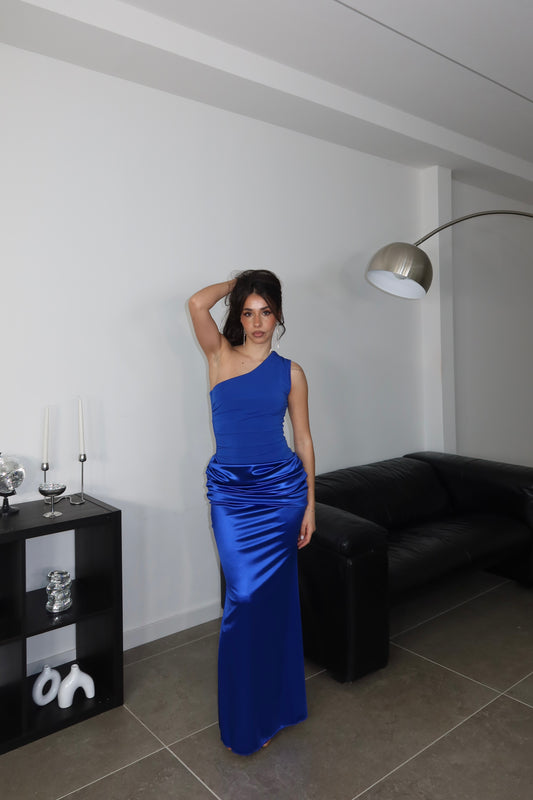 LongDress MET GALA blu