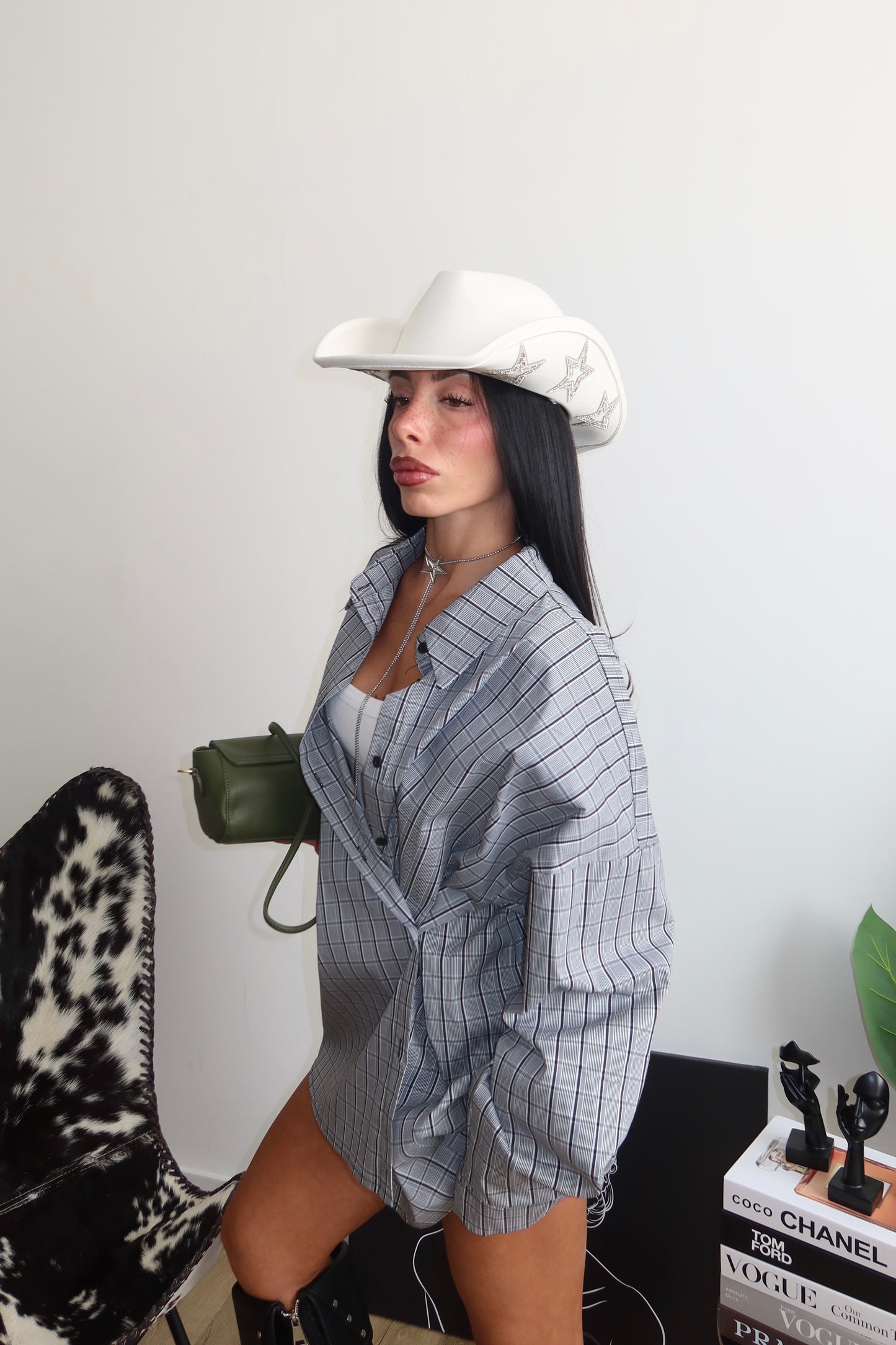 Camicia 2 WAYS bianco/nero