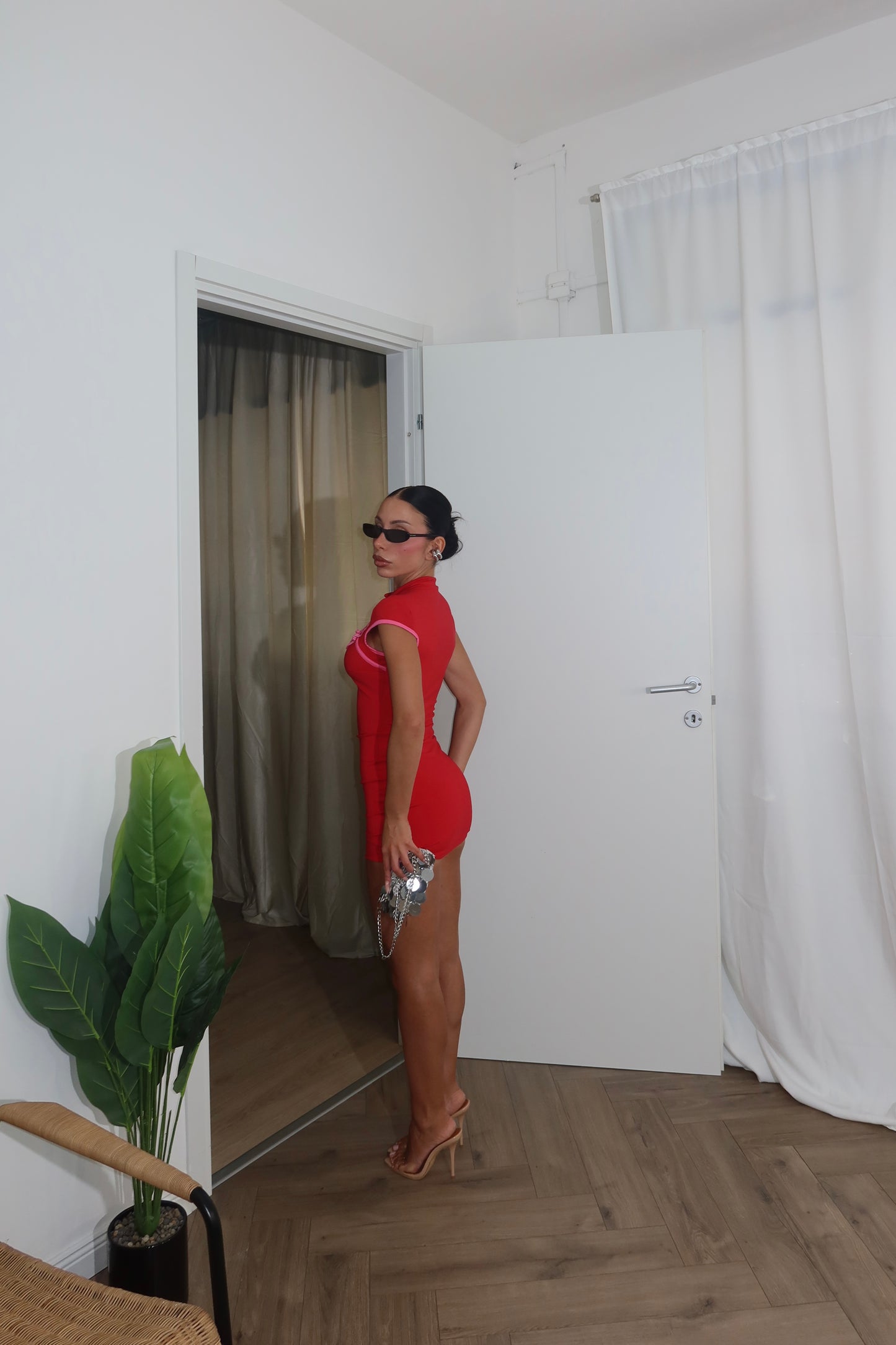 MiniDress SHINRIN rosso