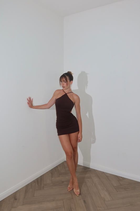 MiniDress DIVINITA choco