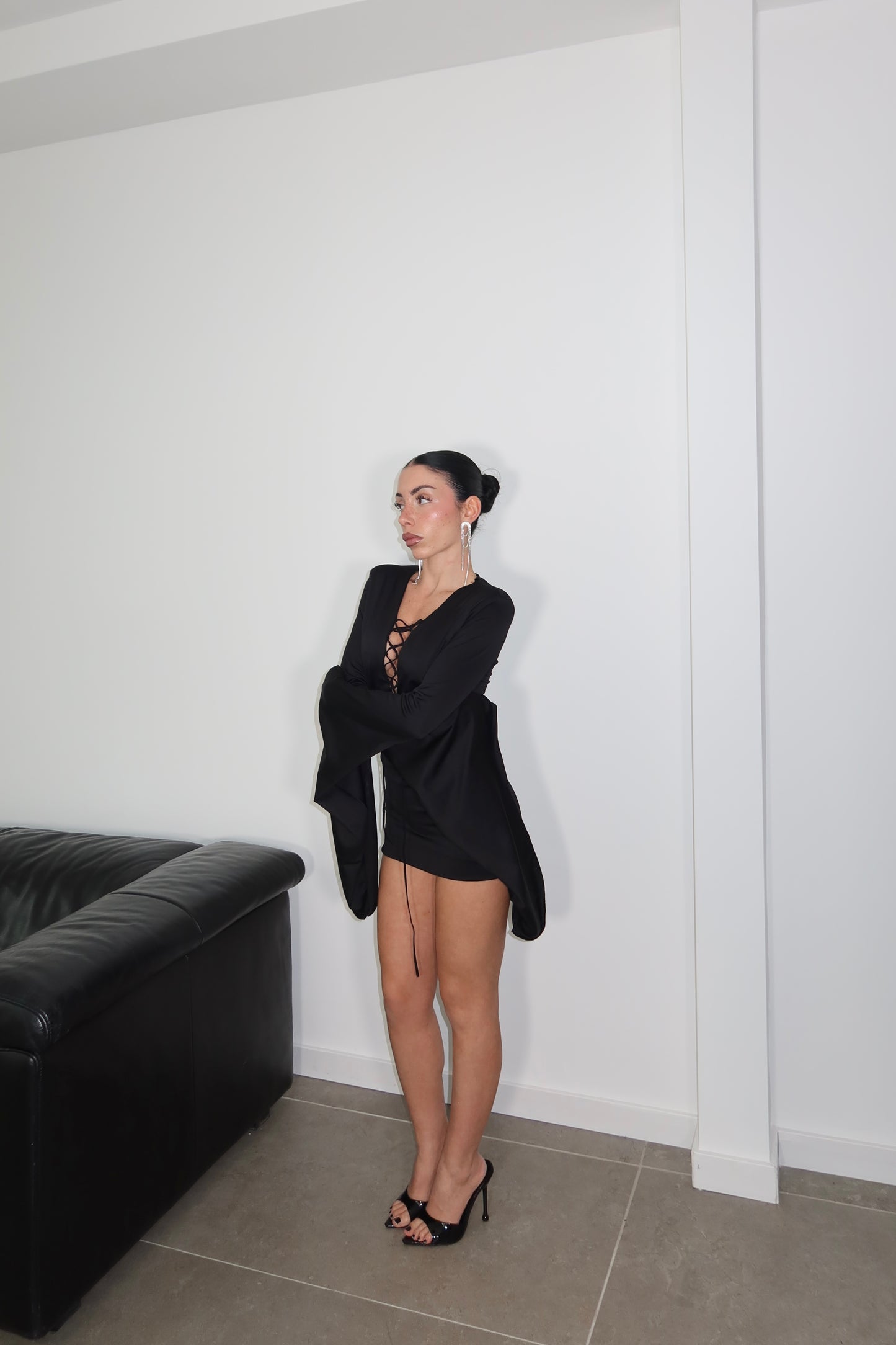 MiniDress PLEASURE nero