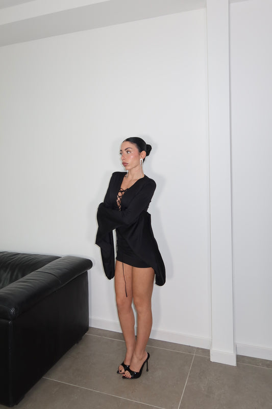 MiniDress PLEASURE nero