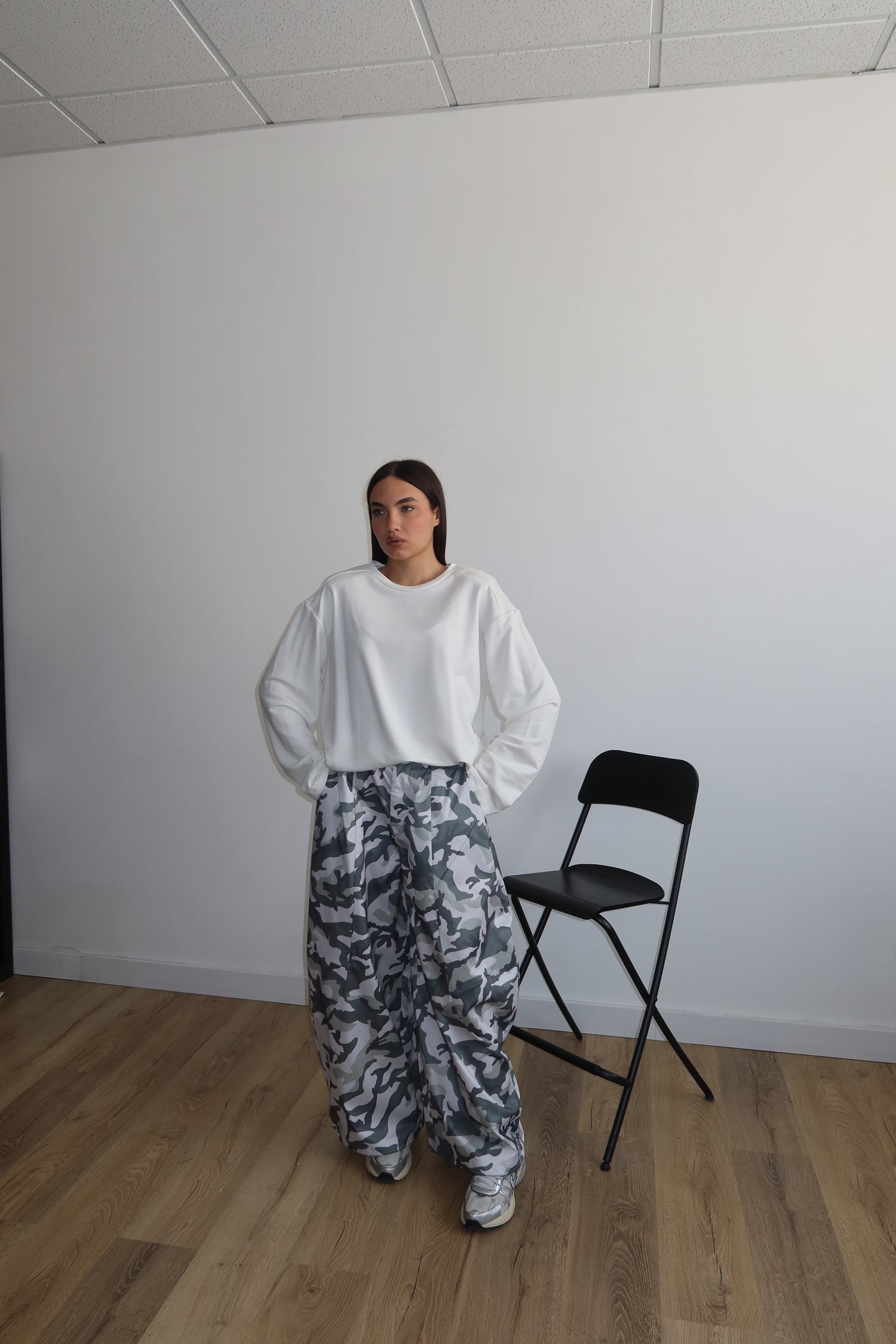 Cargo MIMETICO grigio