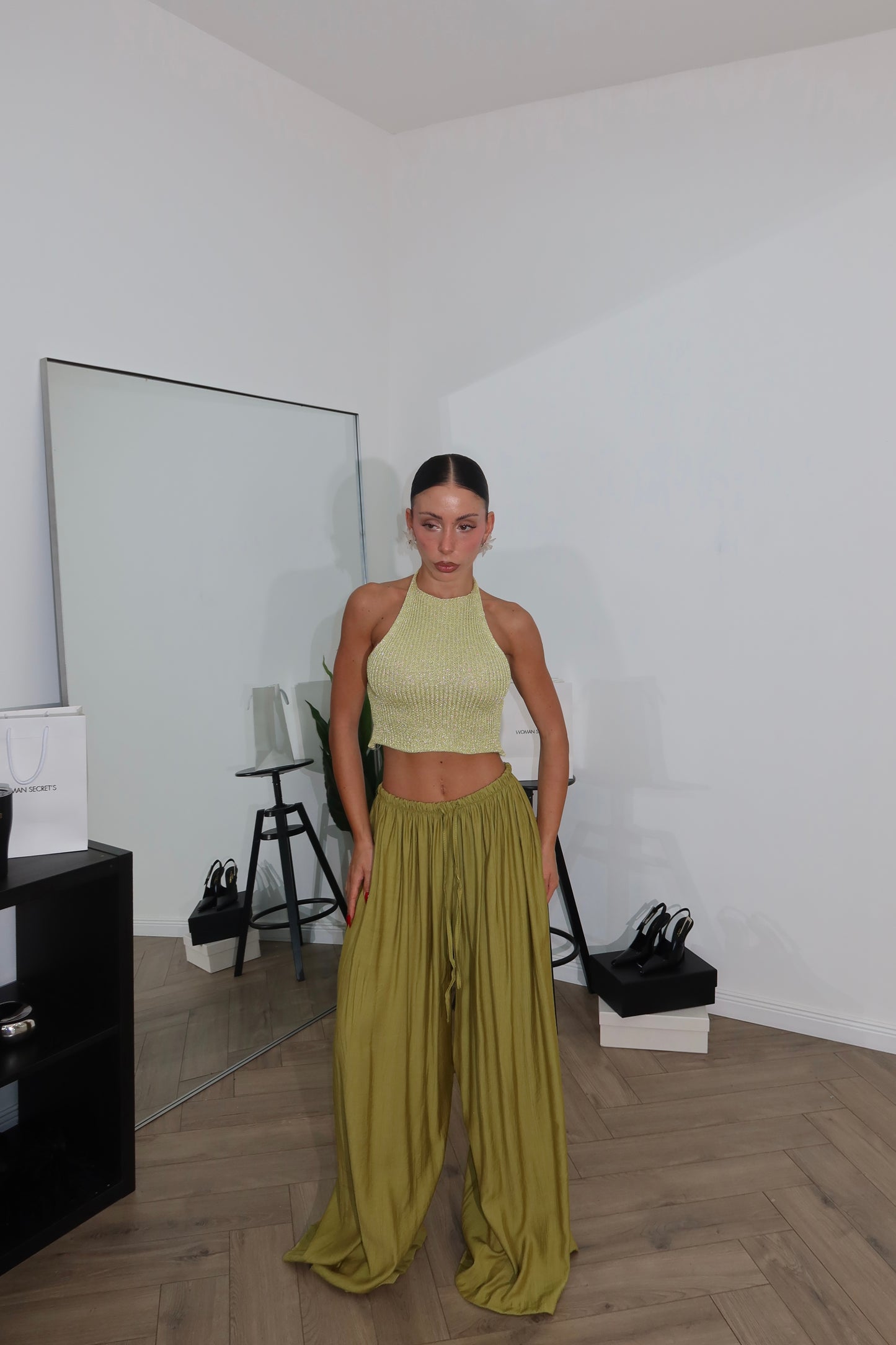 Pants FRESCO verde