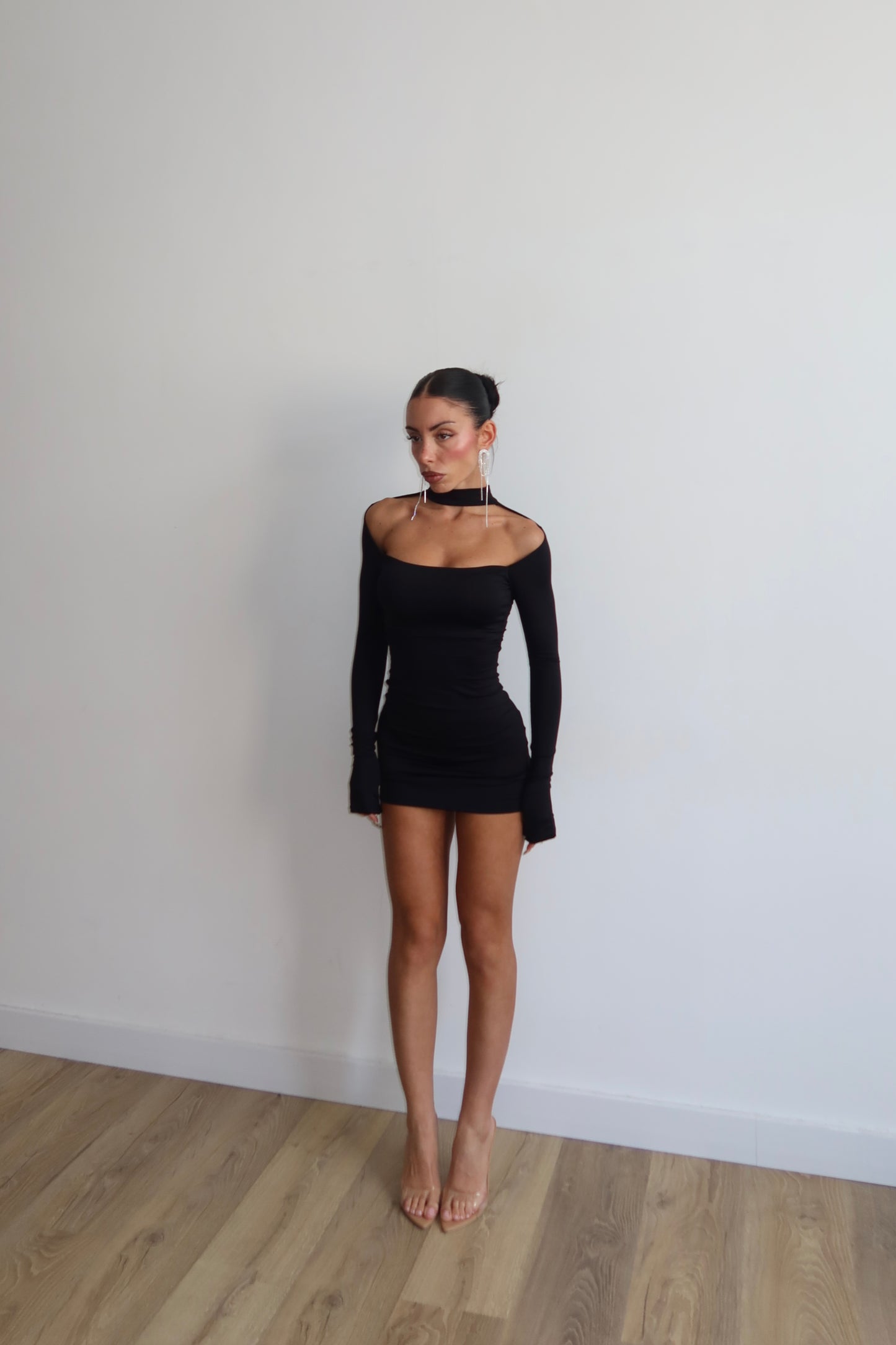 Minidress CHOCKER nero