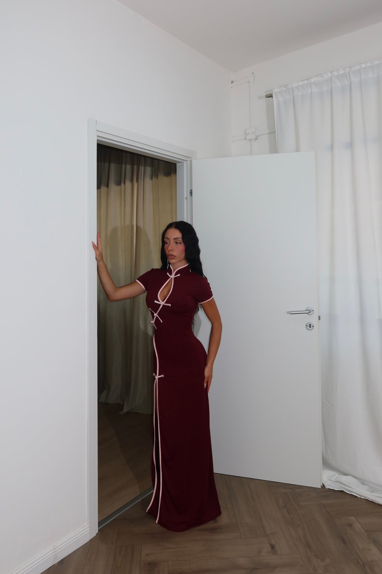 LongDress DECLAN wine