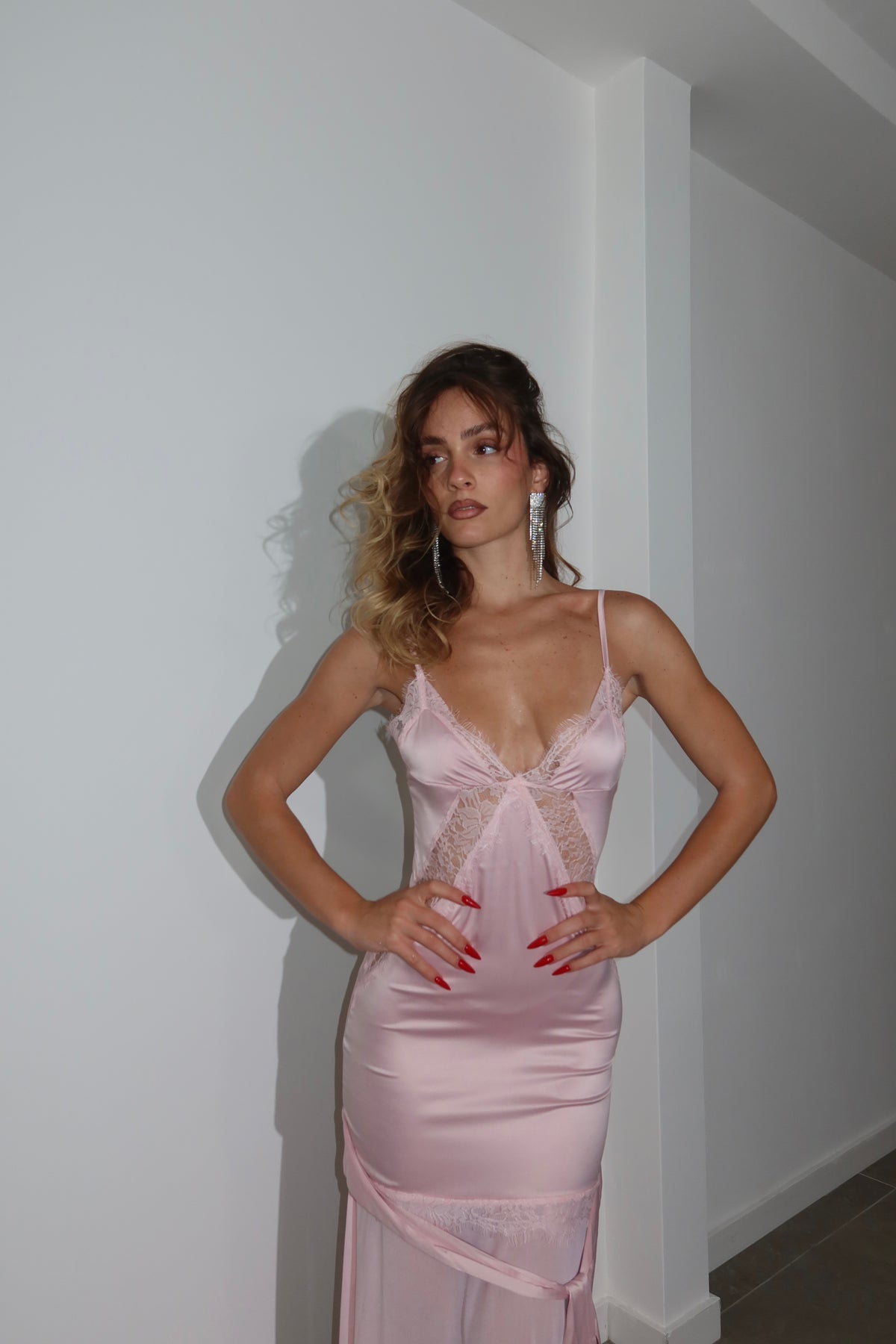 LongDress GOSPEL rosa
