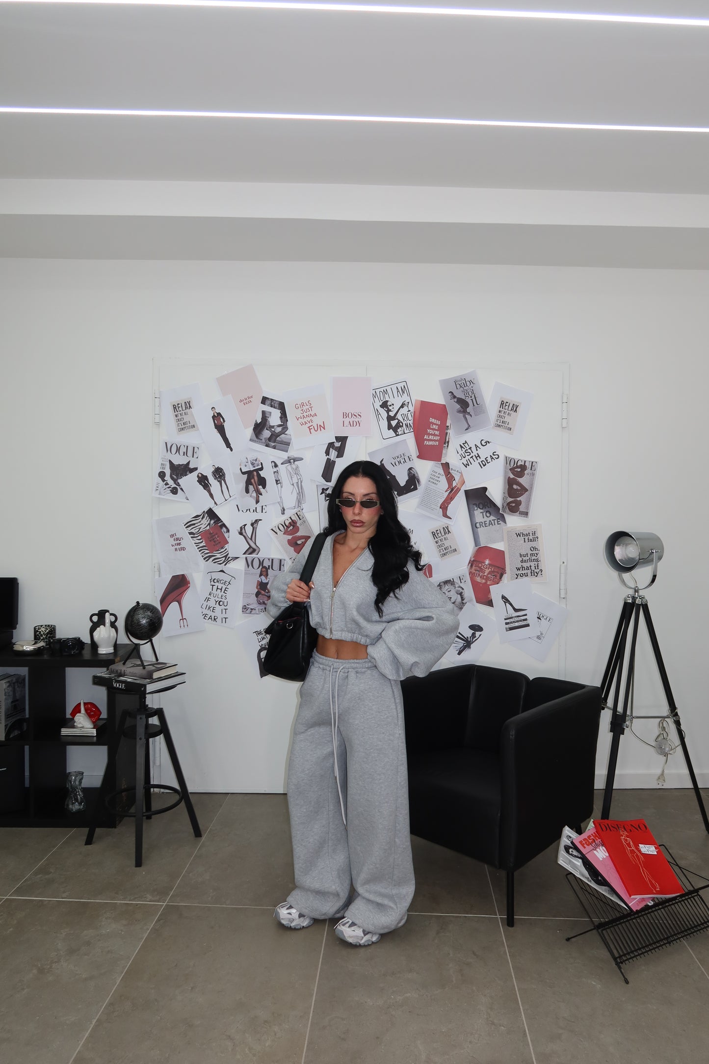 Cordset SPORTSGIRL grigio