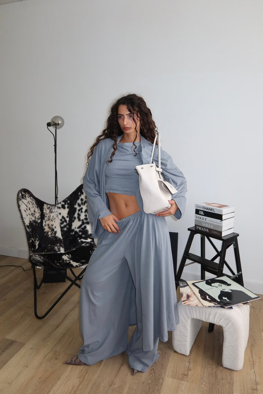 Cordset 3 PIECES grigio