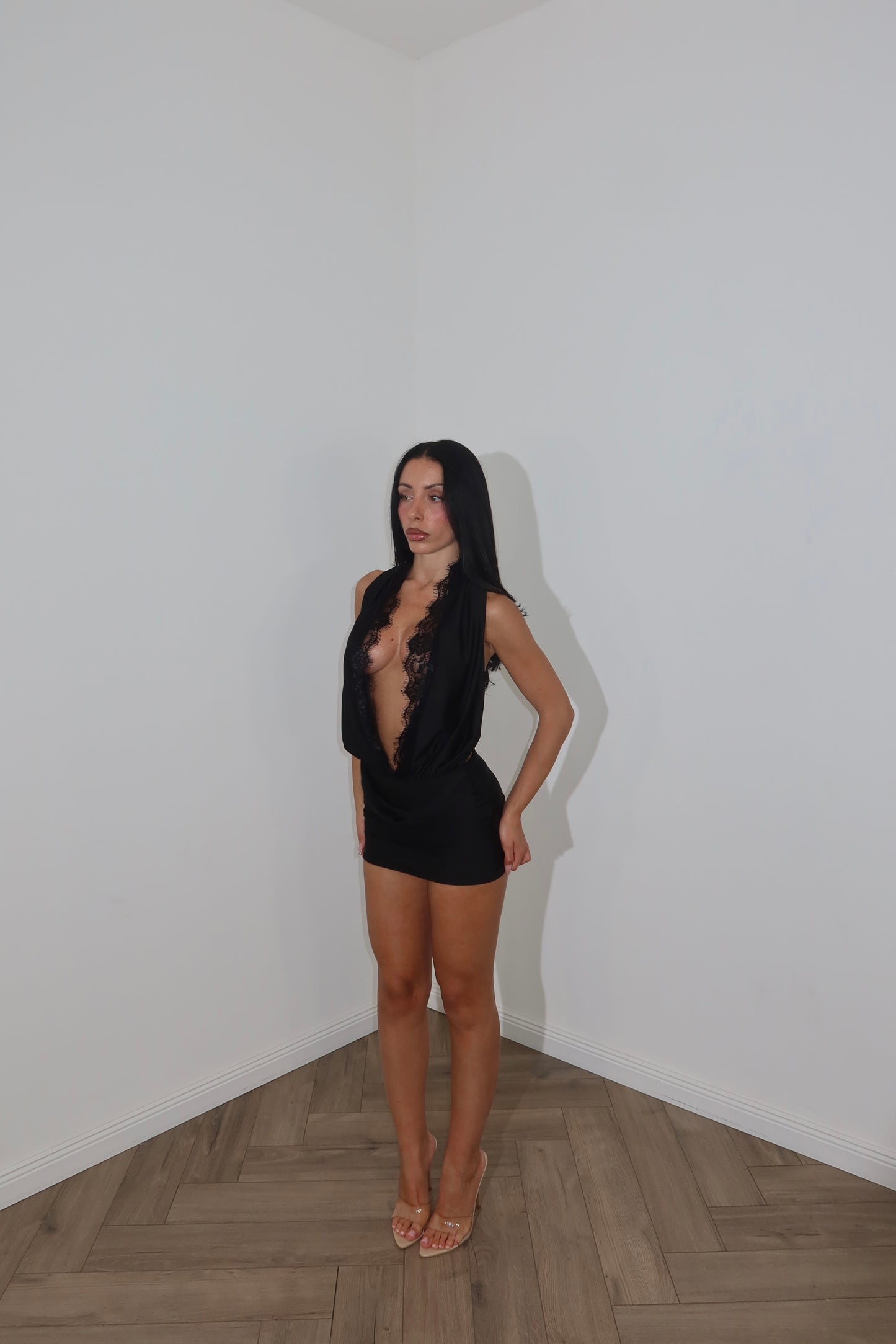 MiniDress NO WORDS nero