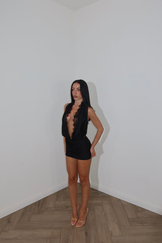 MiniDress NO WORDS nero