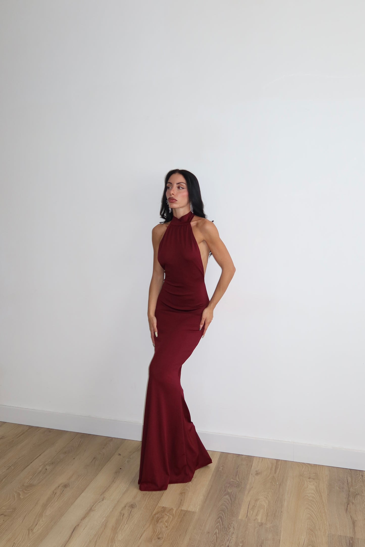 LongDress BERNICE bordeaux
