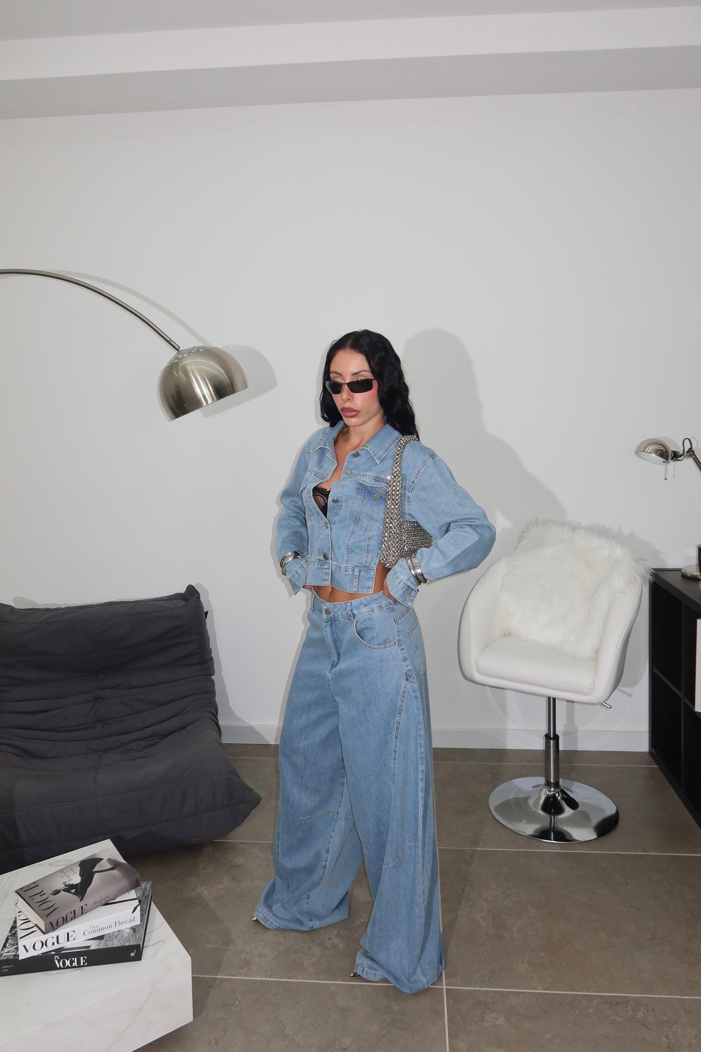 Cordset OFFICE denim