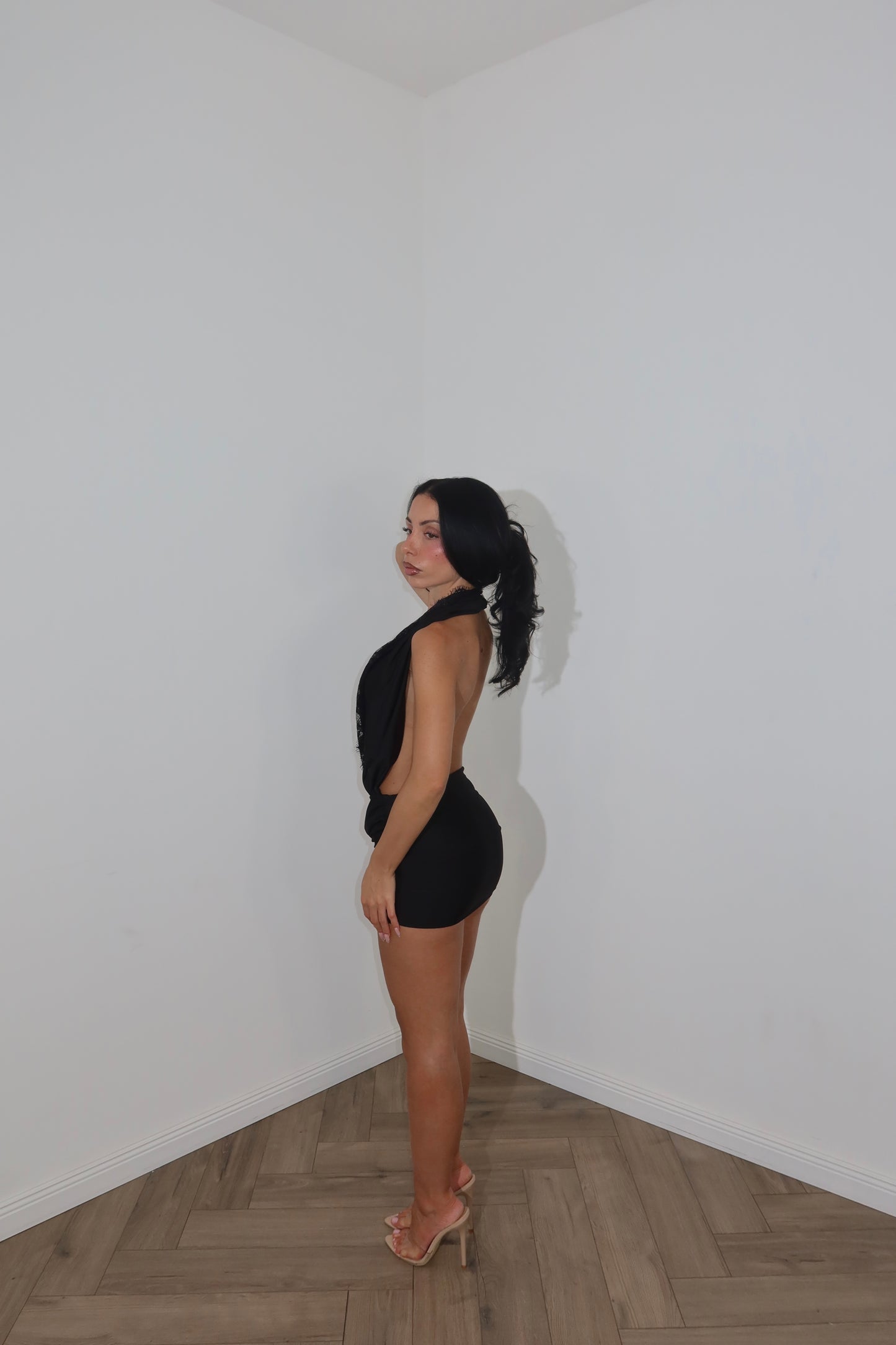 MiniDress NO WORDS nero