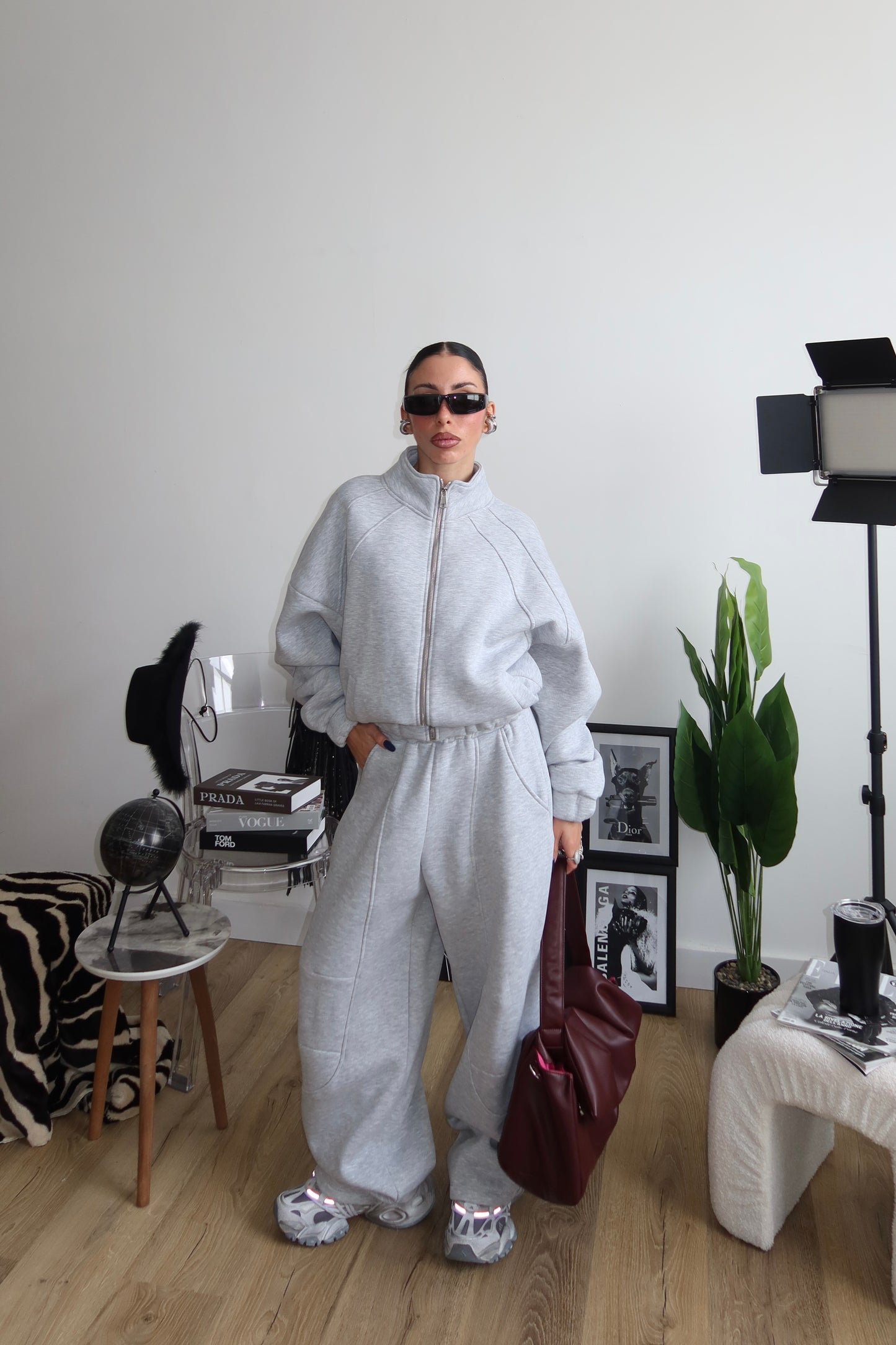 Cordset SPORT LIFE light grey