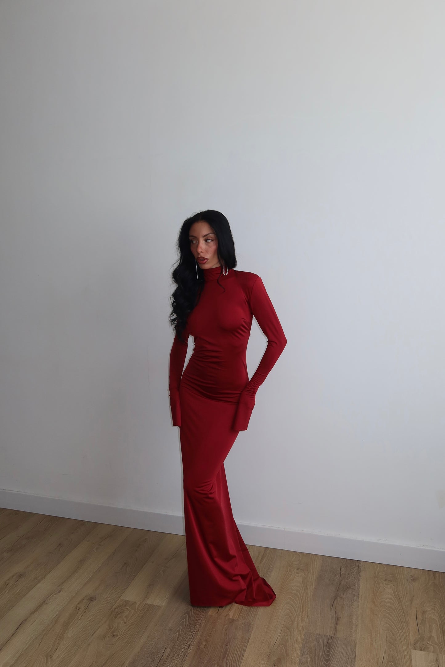 LongDress DOLORES bordeaux