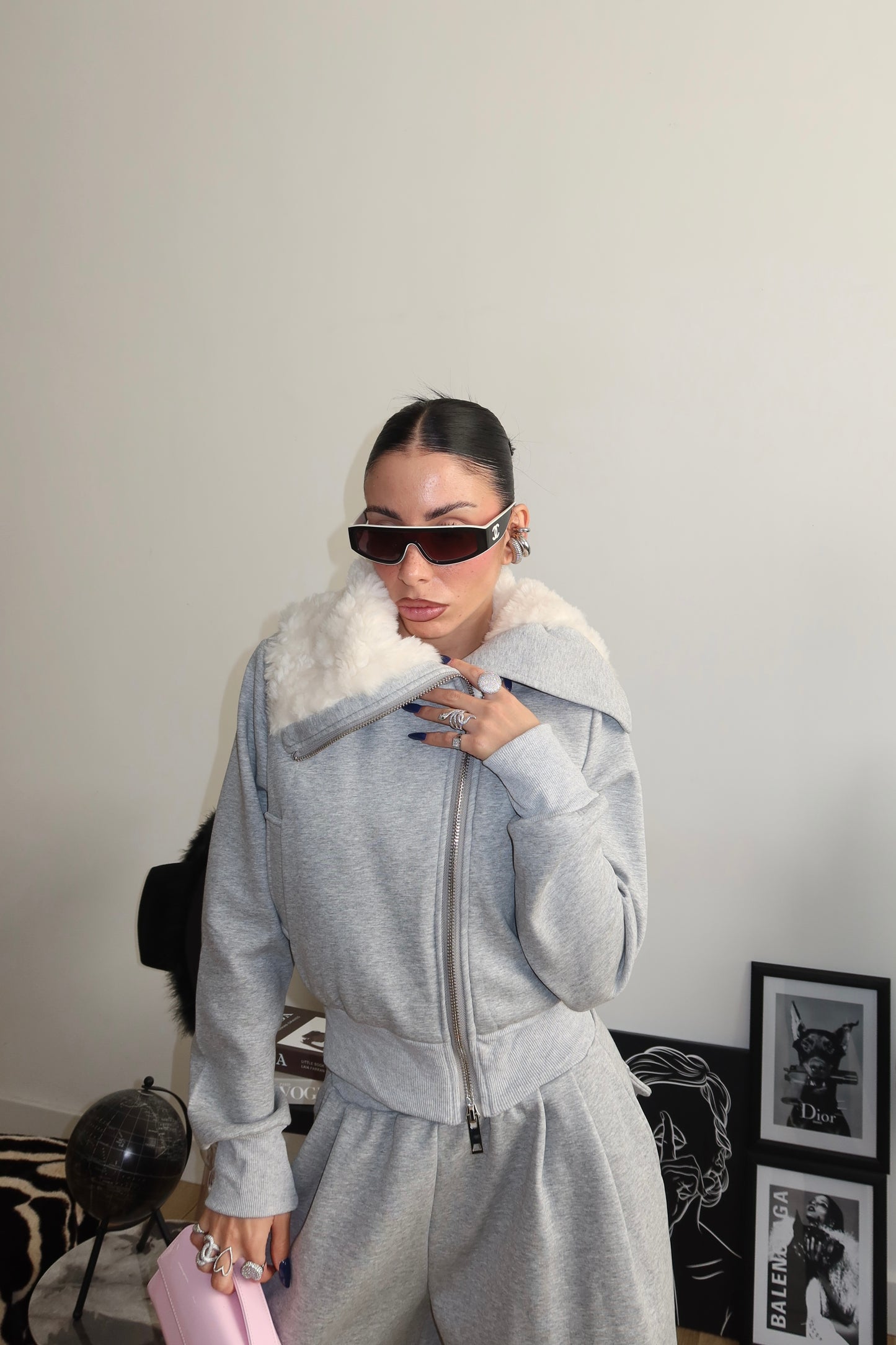 Cordset ICELAND grigio