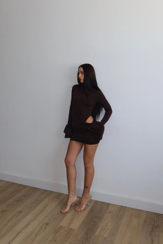 MiniDress IOLE choco