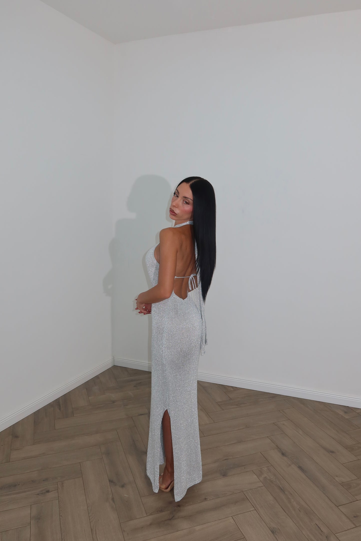 LongDress SOREN argento