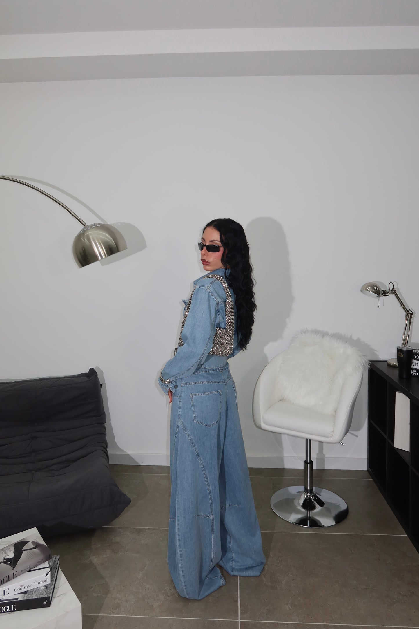 Cordset OFFICE denim