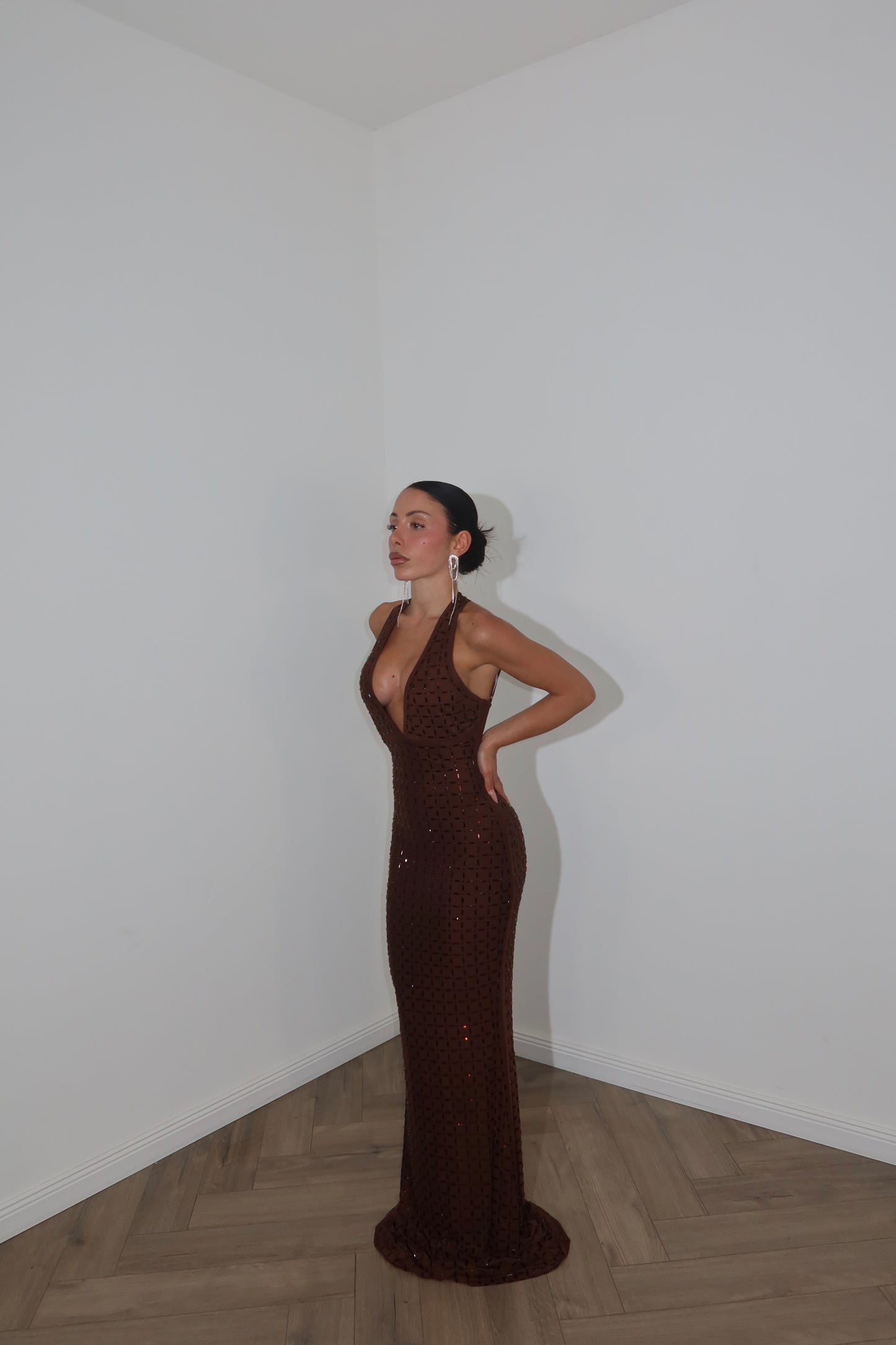 LongDress CANDIES choco