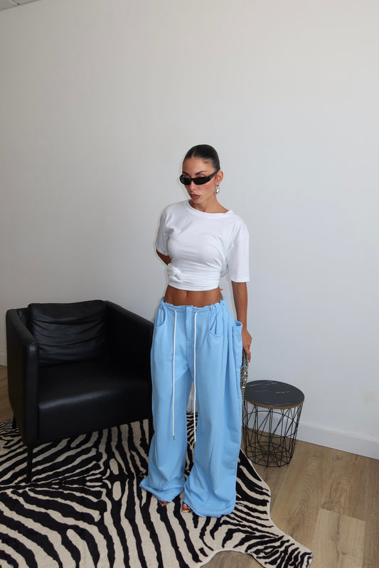 Pants BRENDA celeste