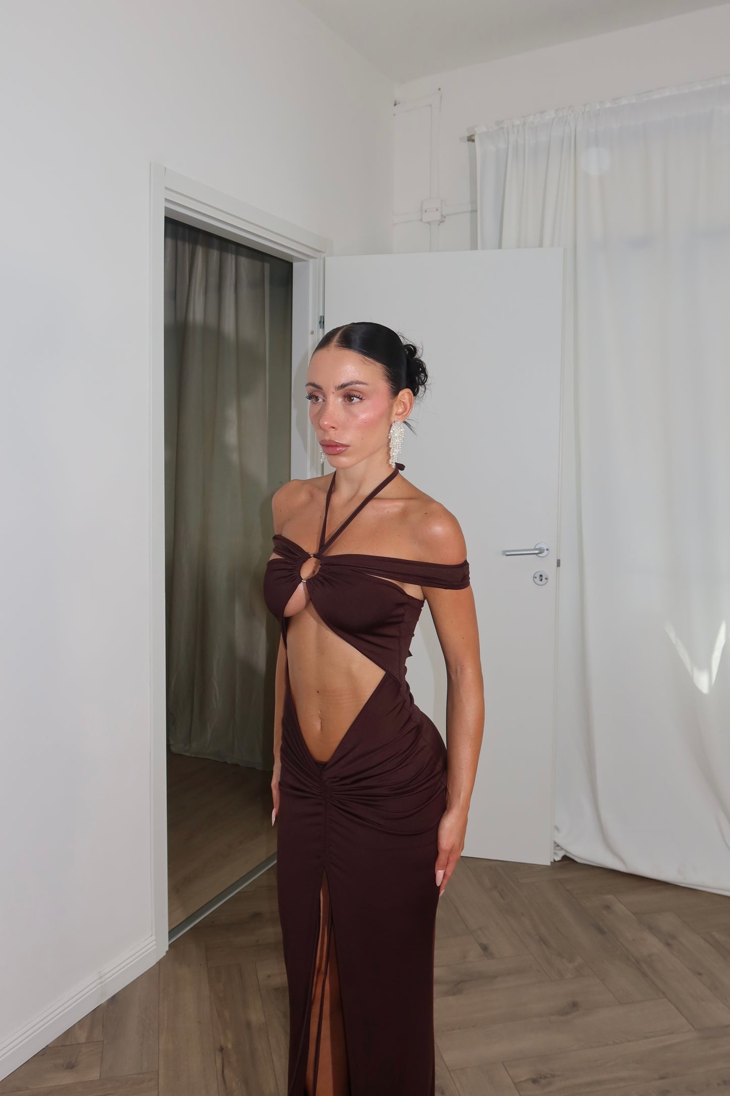 LongDress AROA choco
