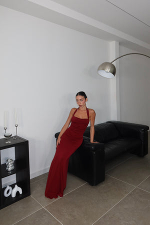 LongDress DON’T CARE bordeaux