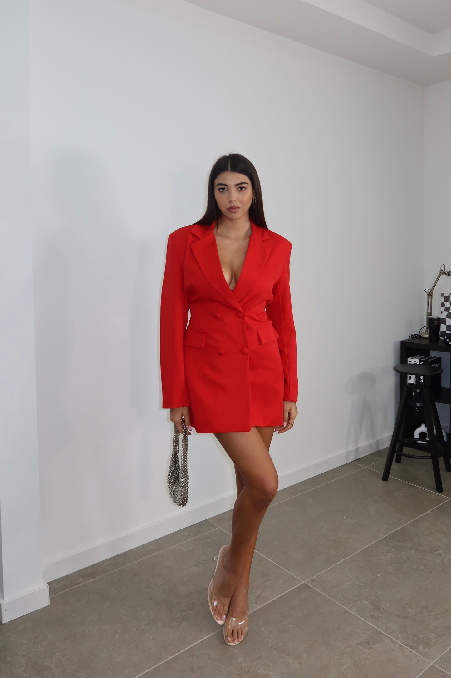BLAZER OR DRESS? Rosso