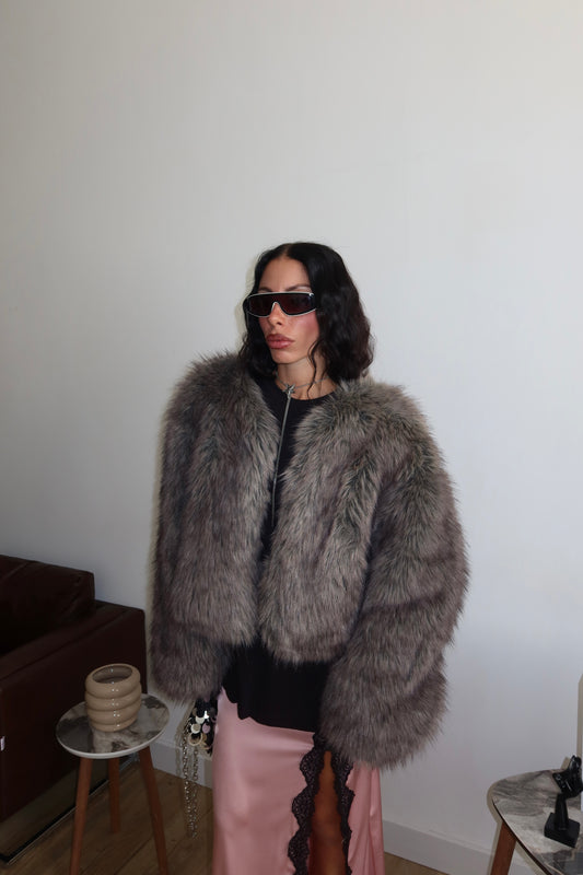 Ecofur NEBRASKA grigio