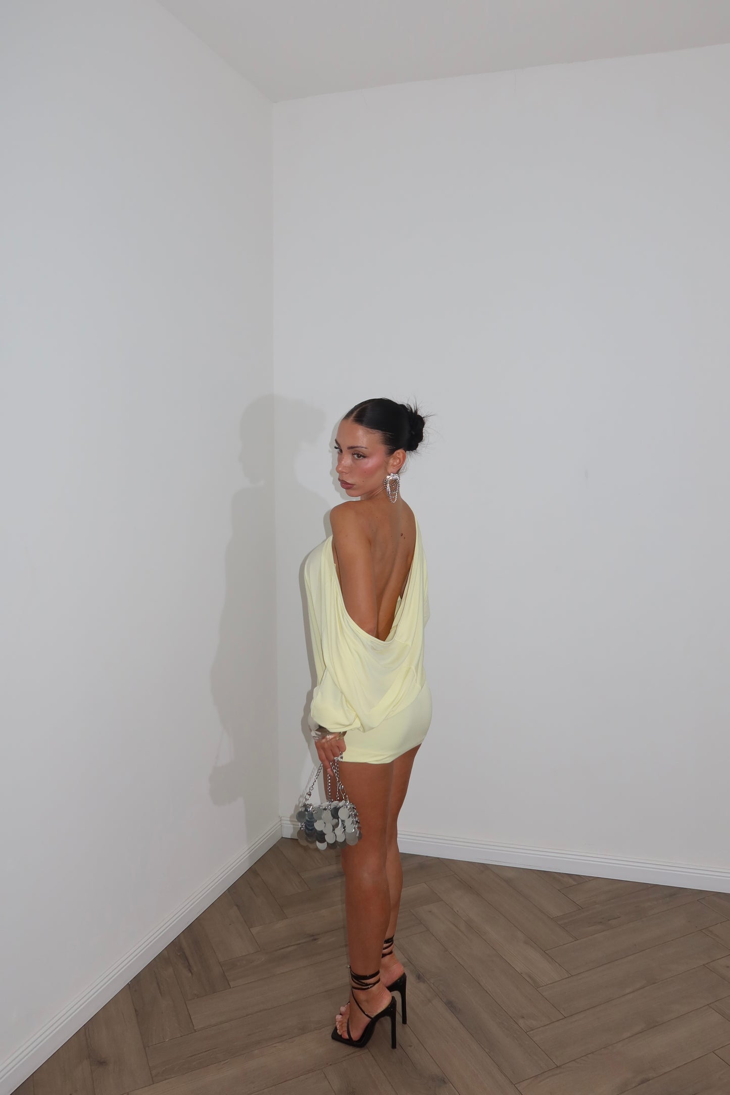 MiniDress MONOSPALLA giallo