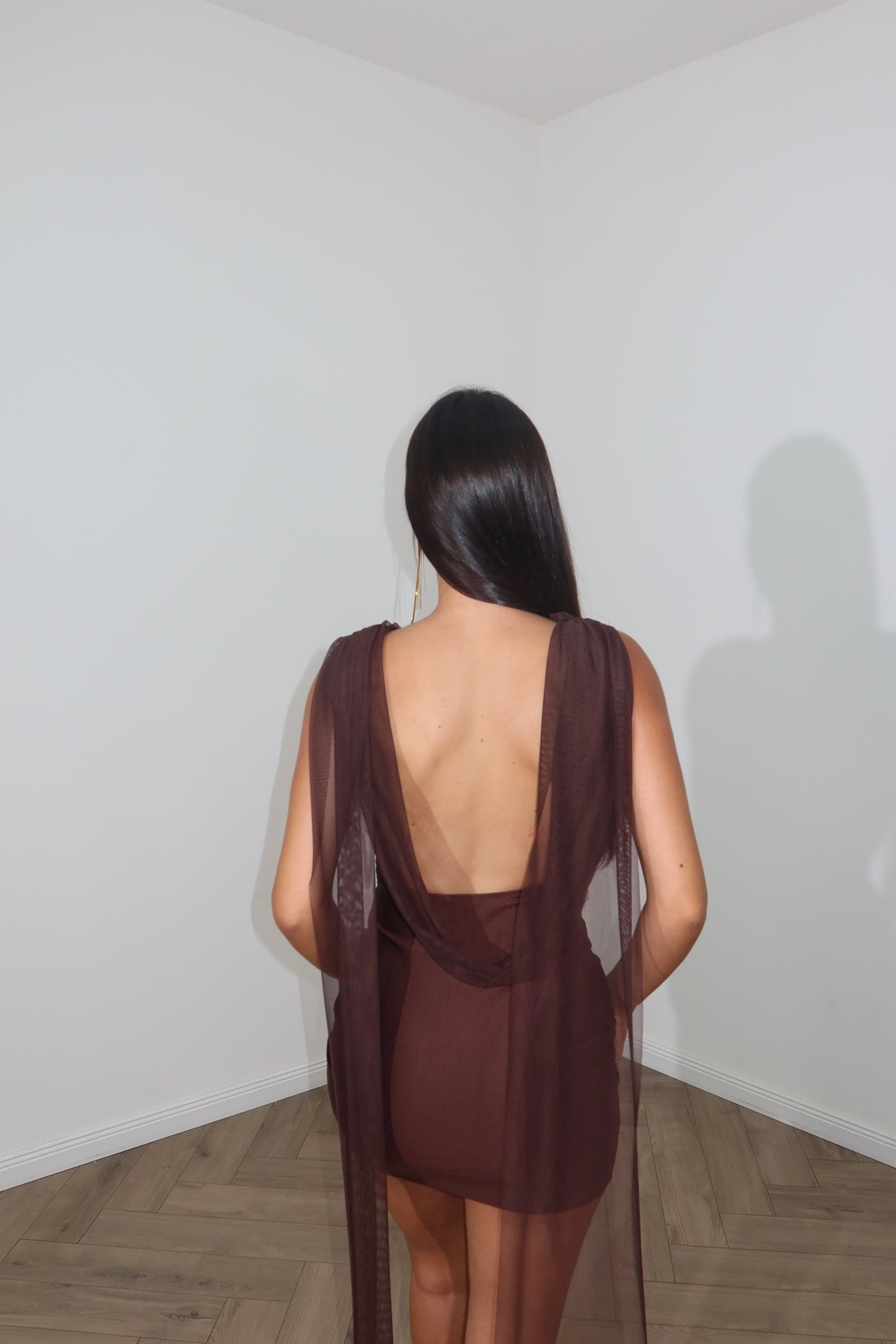 MiniDress CEREMONY choco