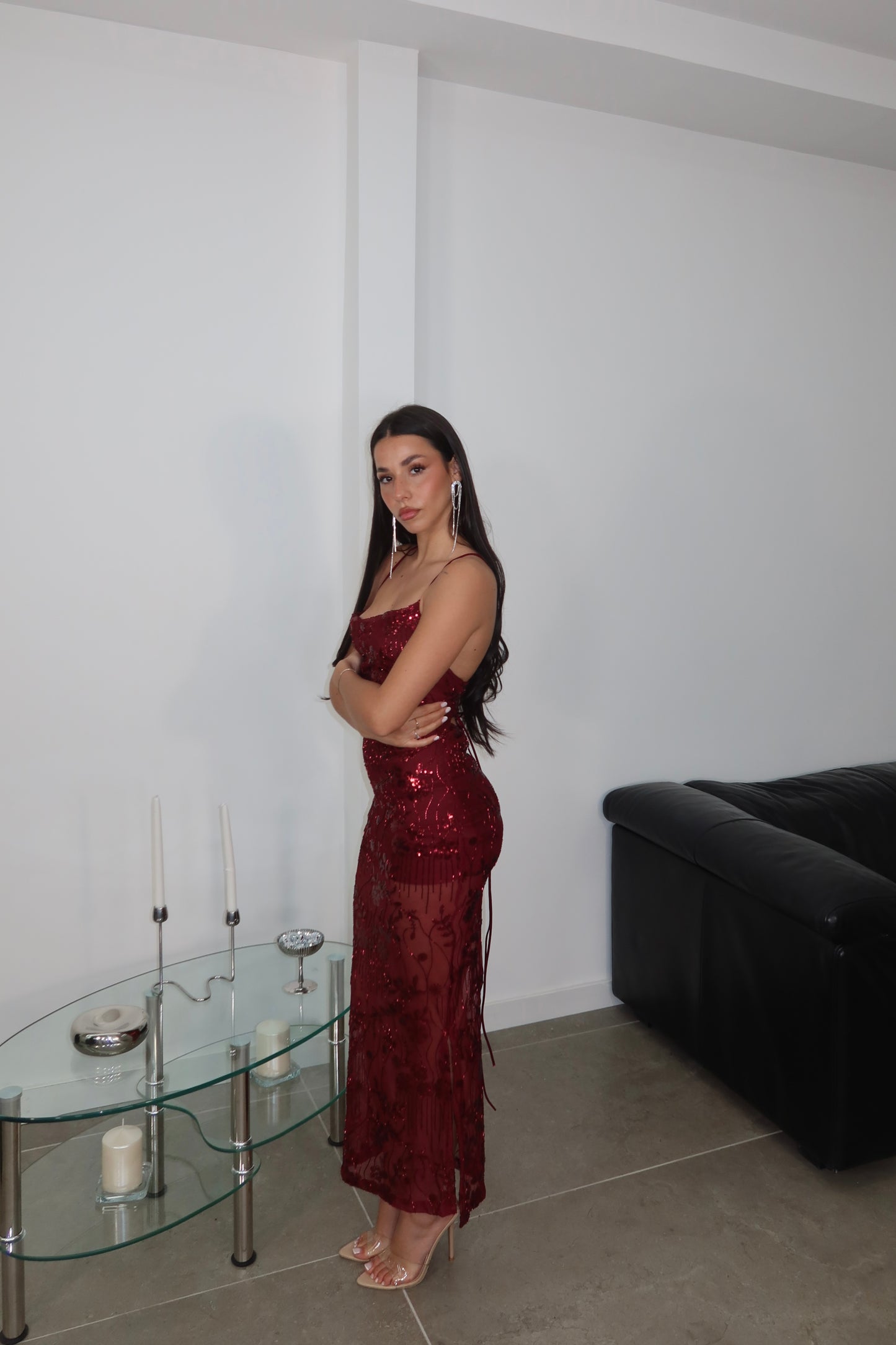 LongDress HONEY bordeaux