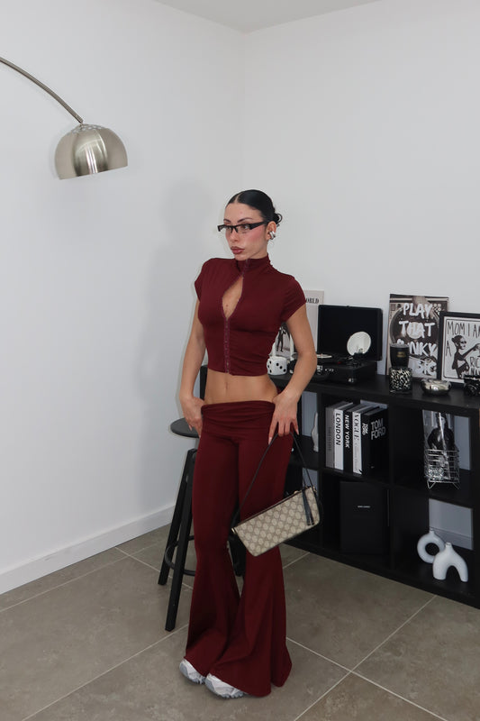 Cordset OKINAWA bordeaux