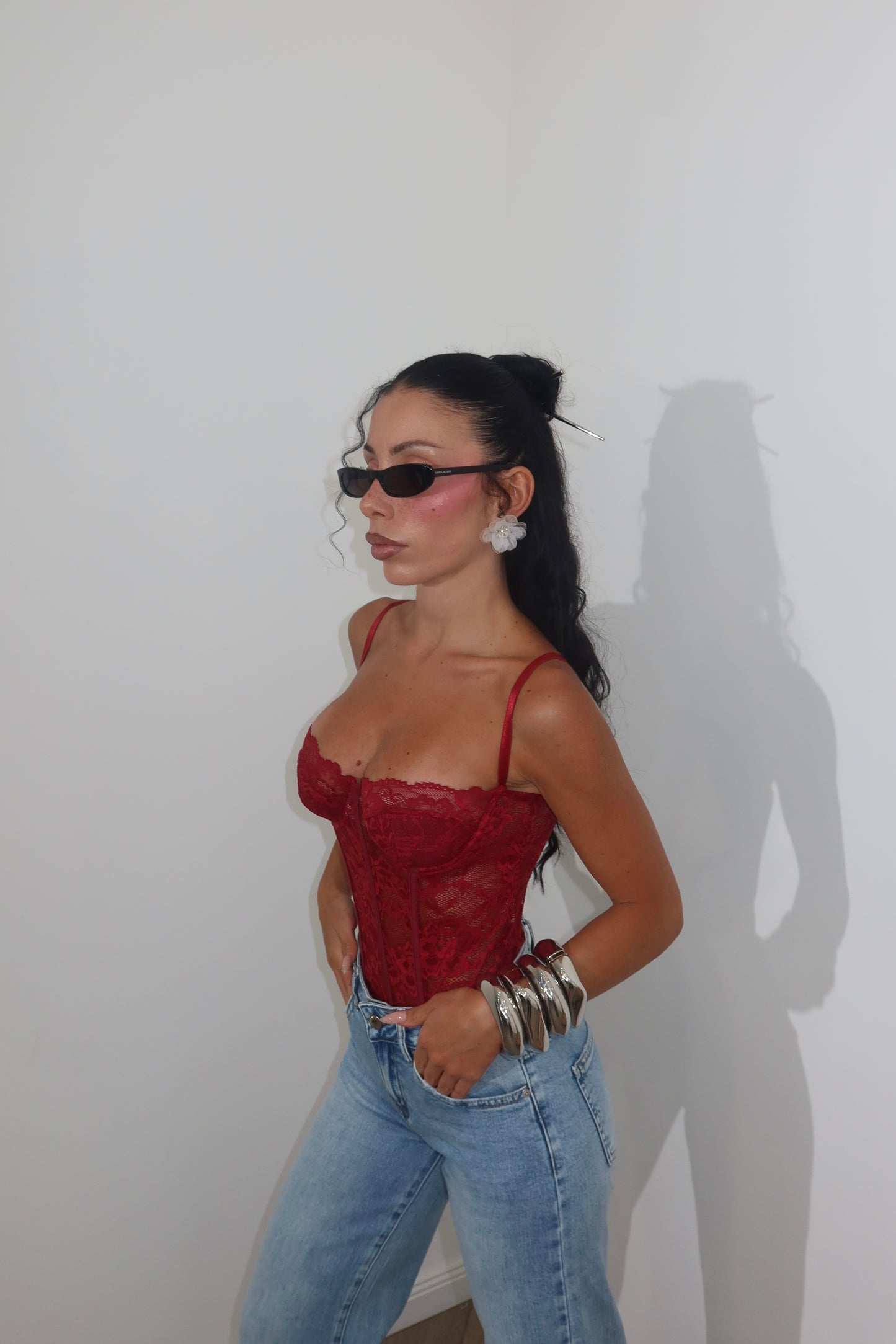 Body WOMAN rosso