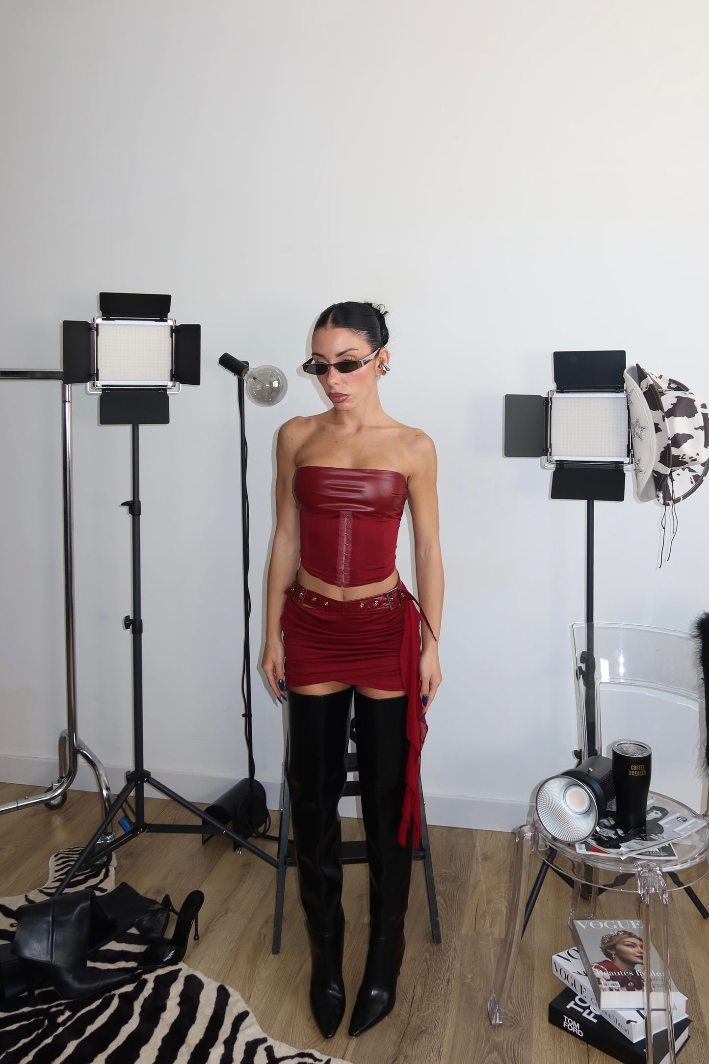 Cordset KAROL bordeaux