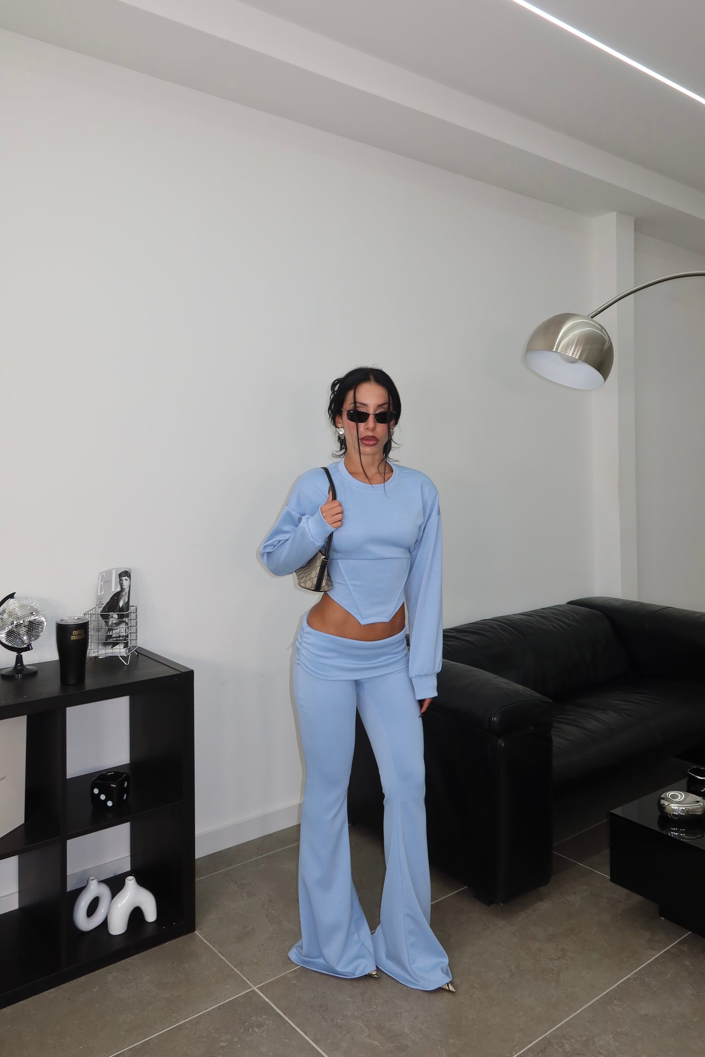 Cordset BUSTINO azzurro