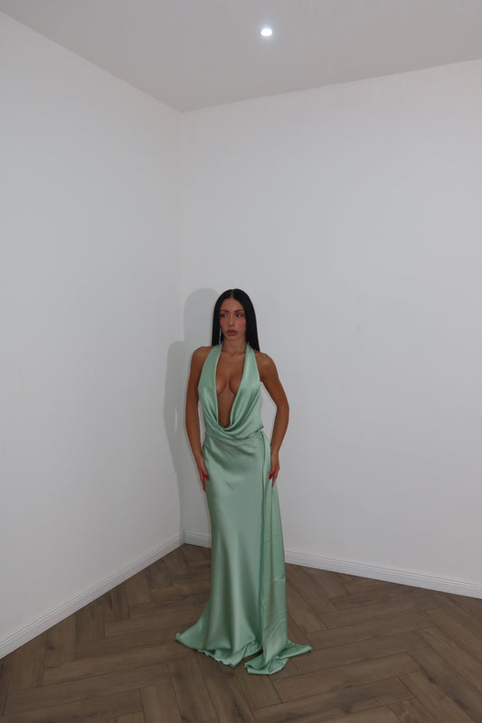 LongDress MELISSA verde mela