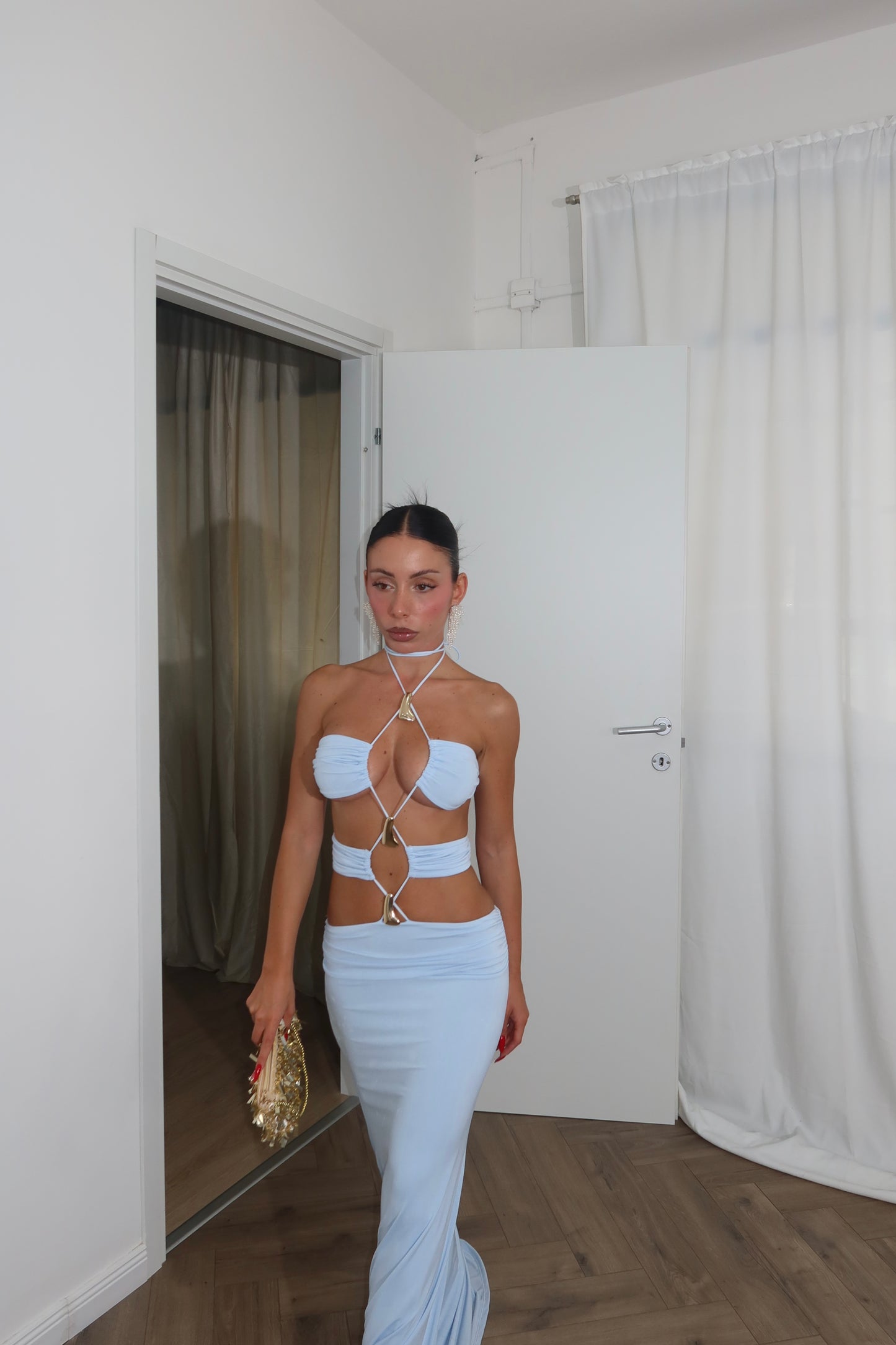 LongDress VENICE azzurro