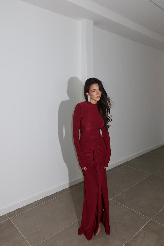 LongDress ZARINA burgundy