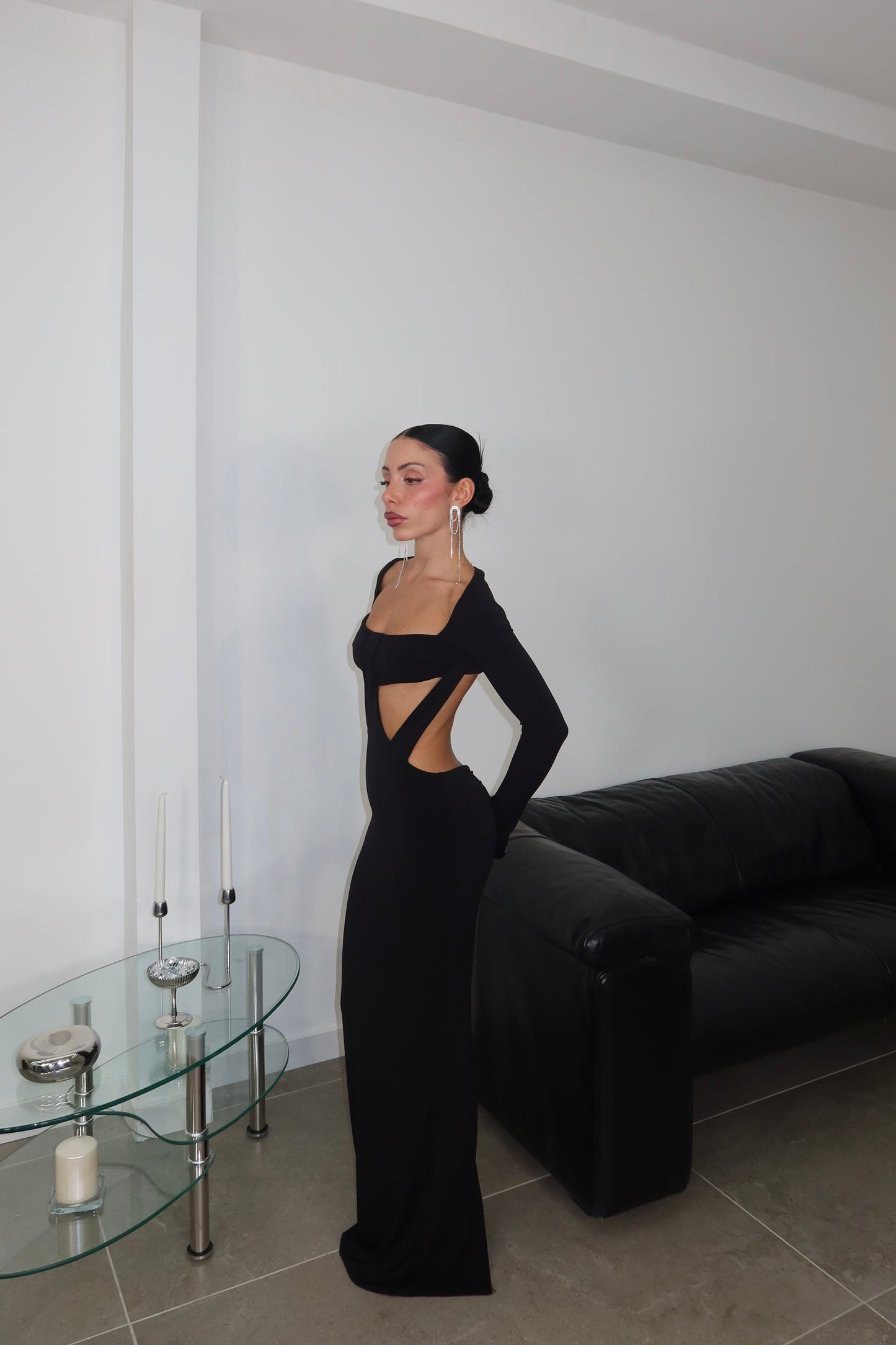 LongDress MELODY nero