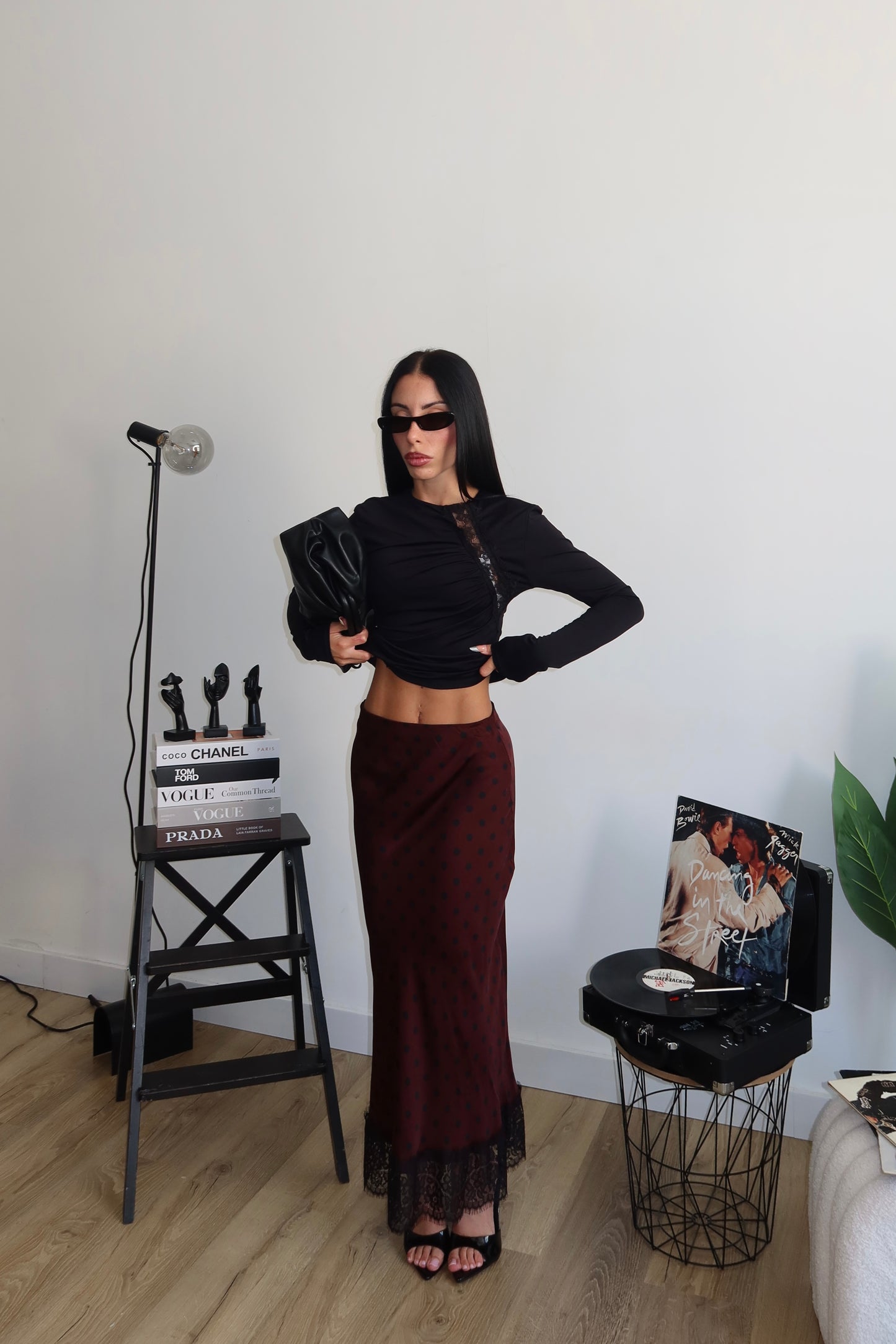 Maglia MORTICIA nero
