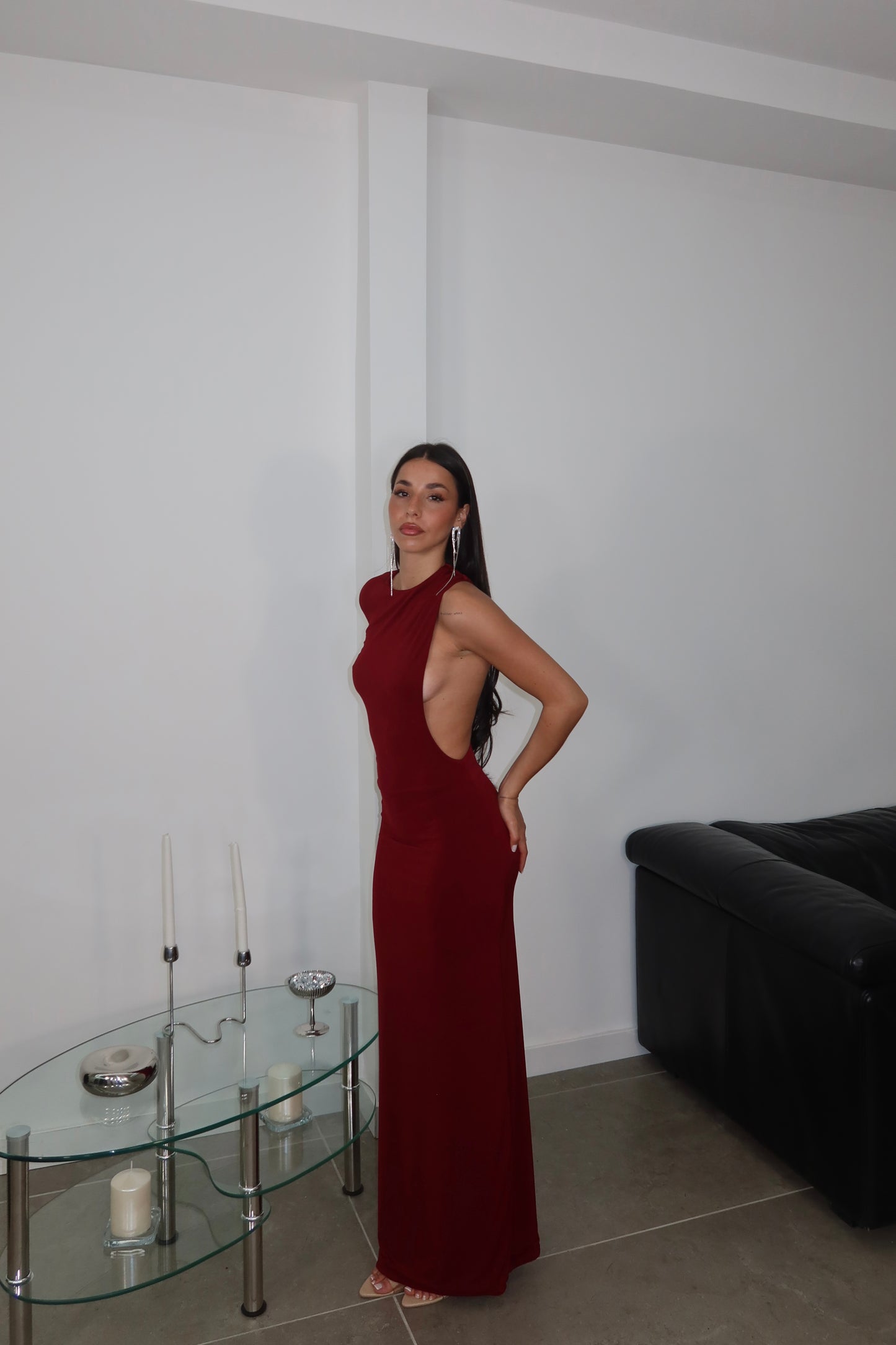 LongDress AMAL bordeaux