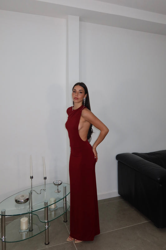 LongDress AMAL bordeaux
