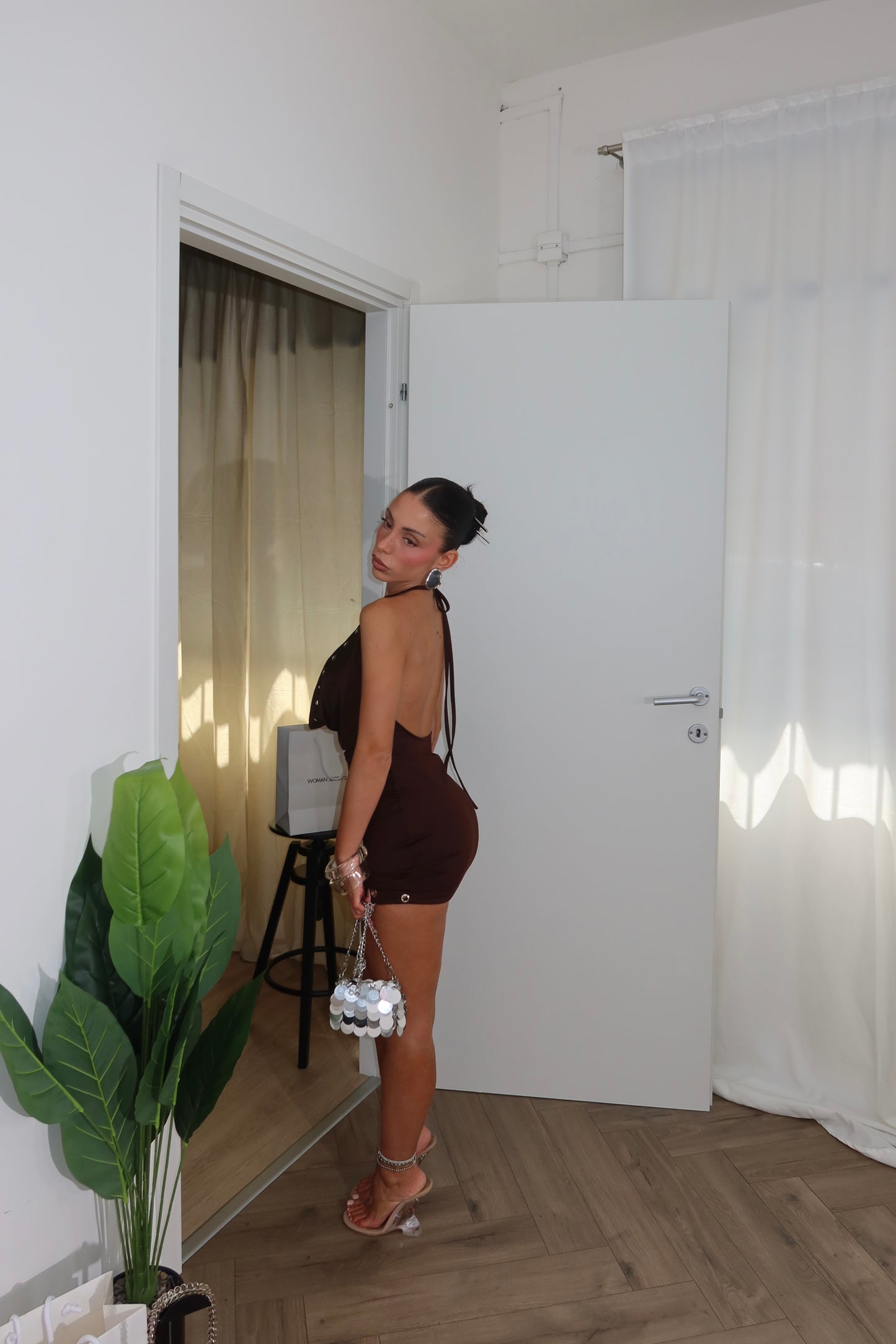 MiniDress AUDEN choco