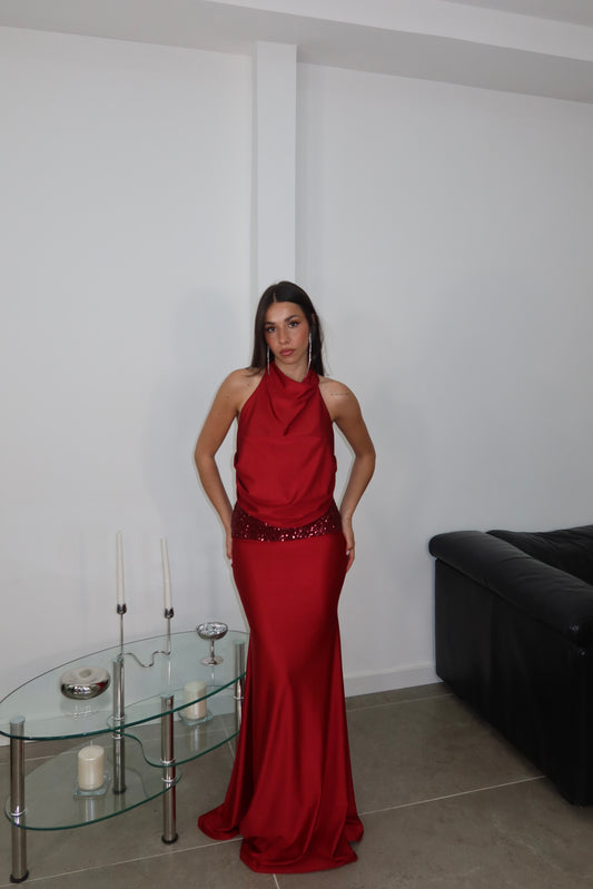 LongDress MARISOL bordeaux
