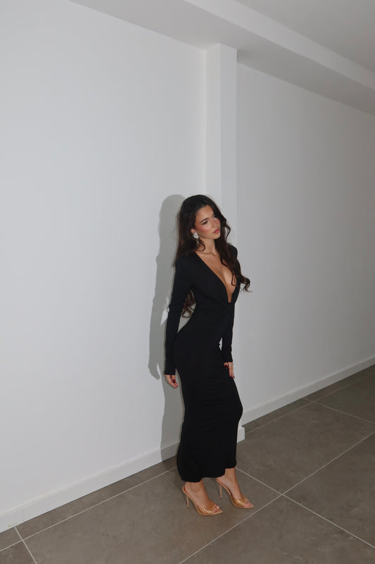 RARE Black Long Dress